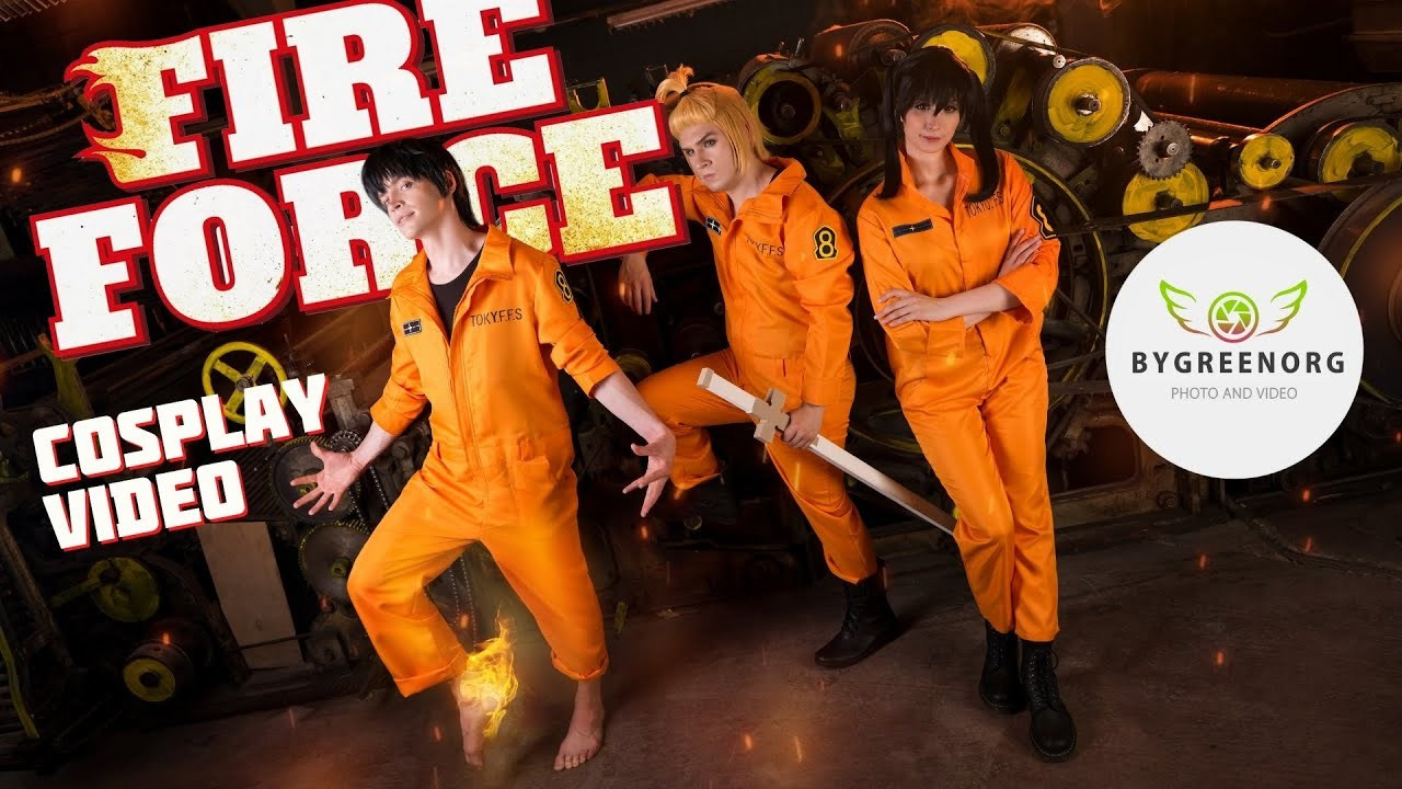 FIRE FORCE: Shinra Kusakabe & Tamaki Kotatsu & Arthur Boyle. ByGreenOrg и красивые фотографии