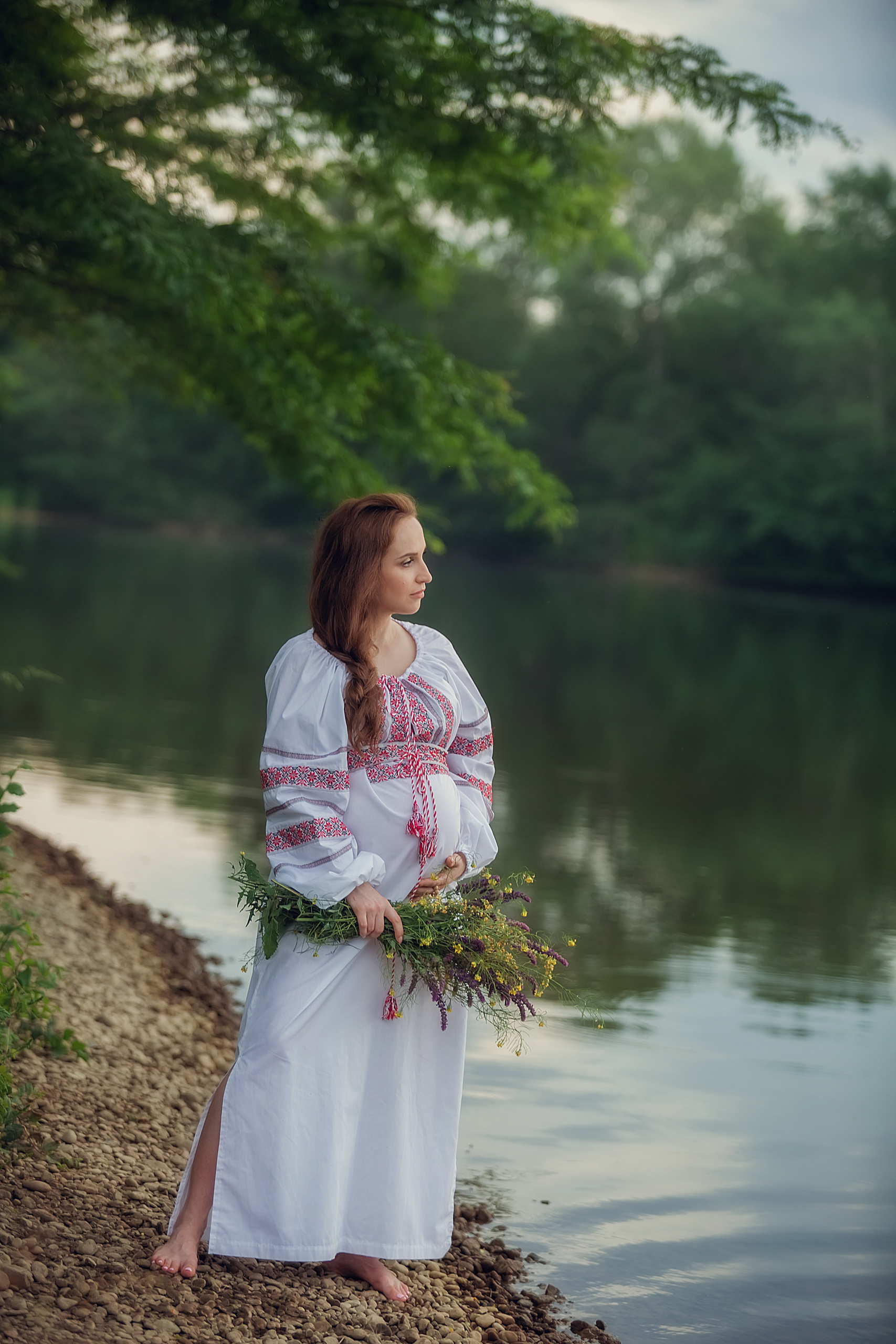 В русско-народном стиле. Семейный и детский фотограф Екатерина Савёлова