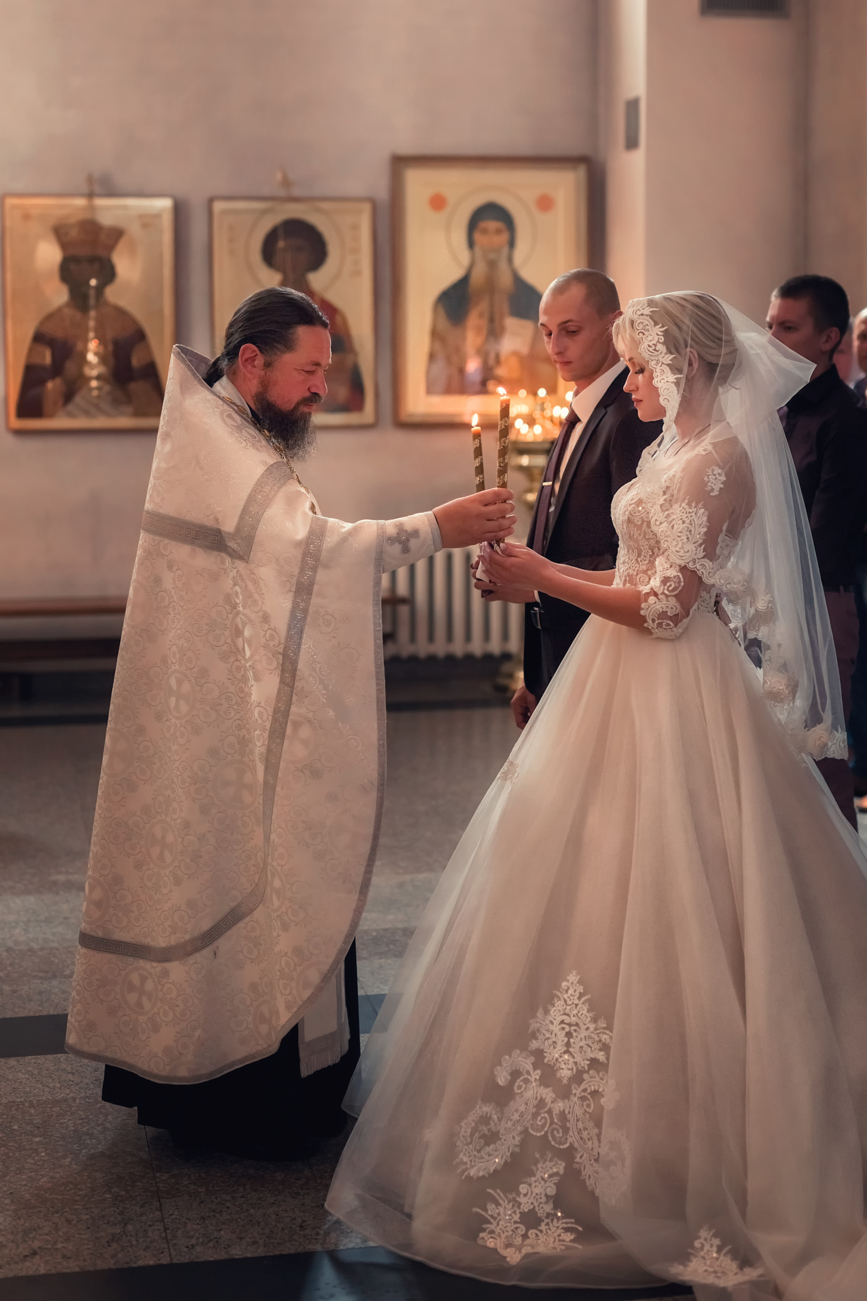 Венчание. Свято-Никольский храм ст. Кавказская. Семейный и детский фотограф Екатерина Савёлова