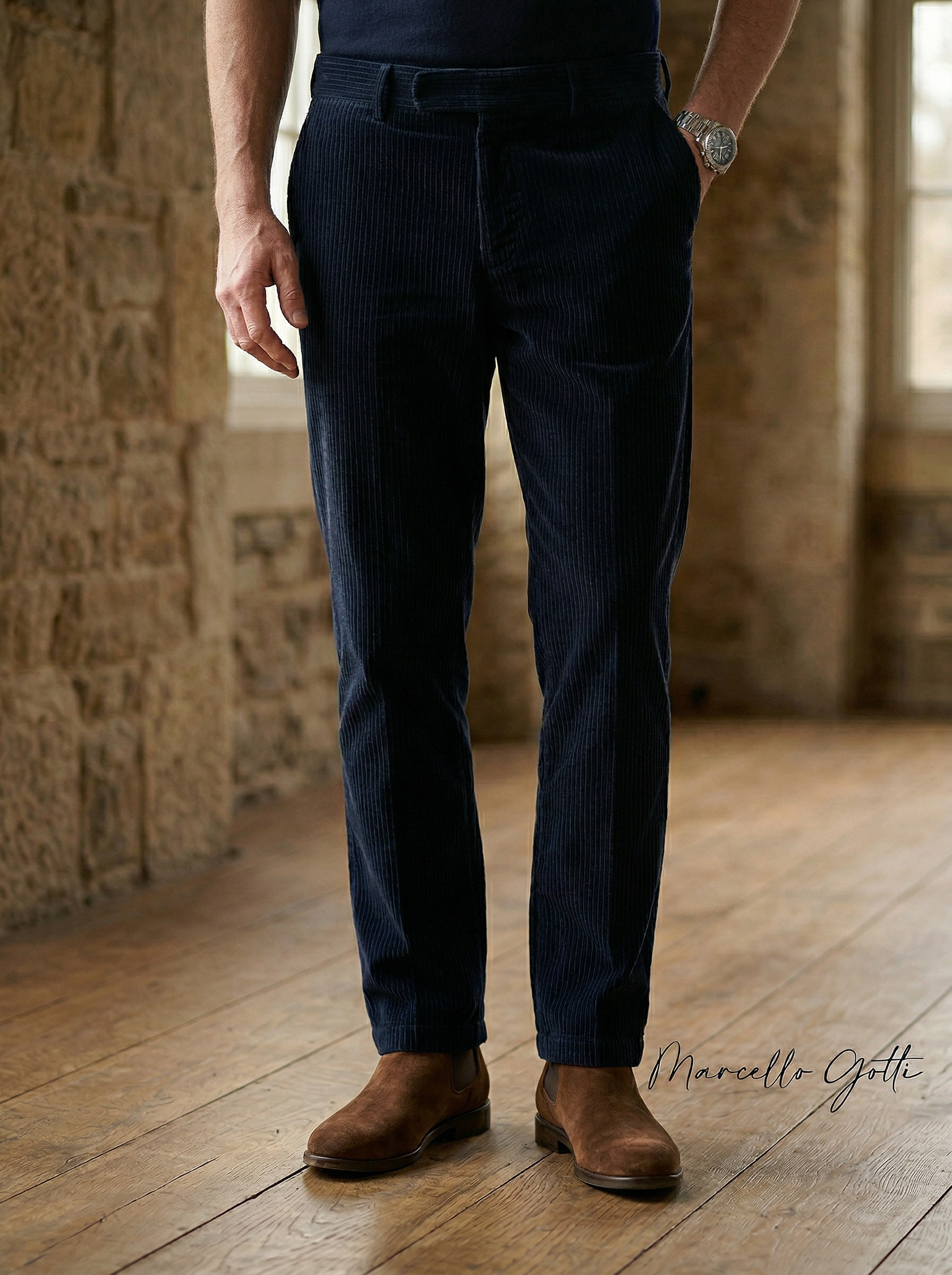 Генерация контента для вельветовых брюк