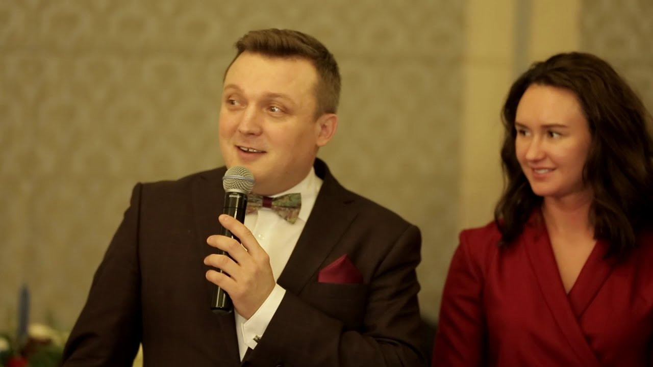 Свадебное видео, корпоративное видео и видео с юбилеев проведенное вед. Ведущий на свадьбу, корпоратив и юбилей в Москве Сергей Рябинин