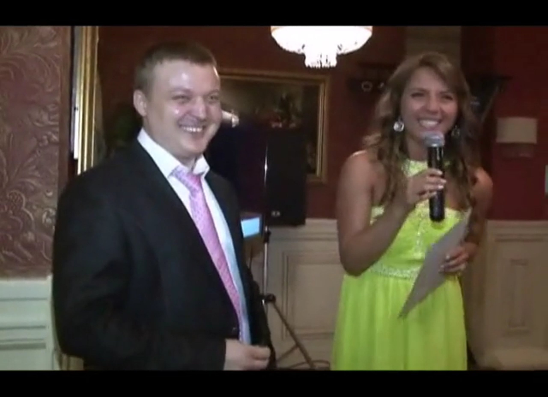 Свадебное видео, корпоративное видео и видео с юбилеев проведенное вед. Ведущий на свадьбу, корпоратив и юбилей в Москве Сергей Рябинин