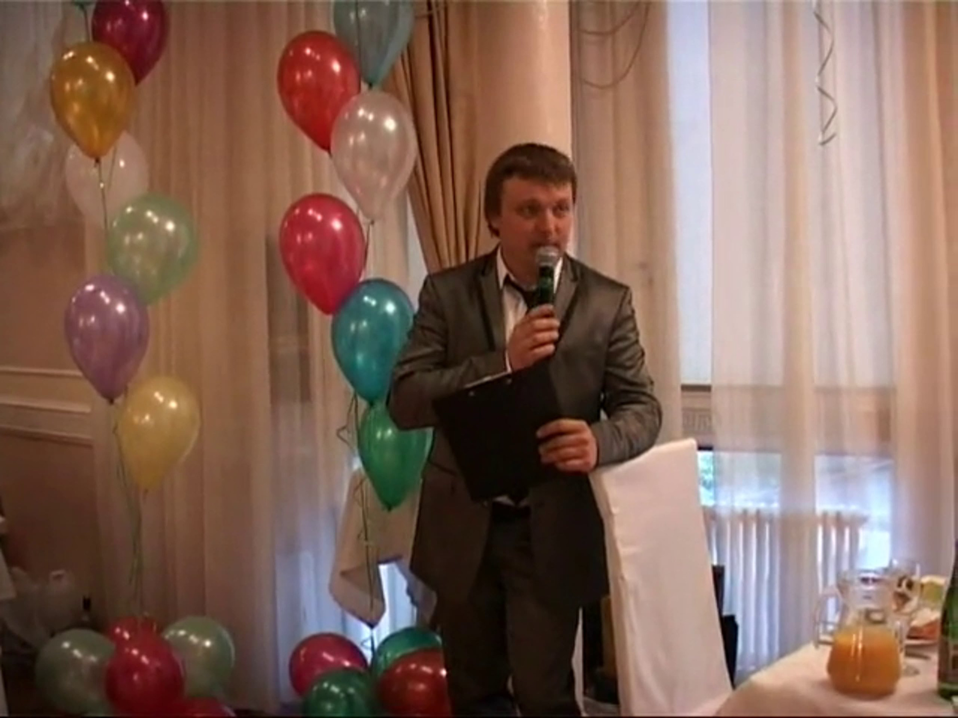 Демо-ролики ведущего свадеб и корпоративов. Видео с мероприятий (сваде. Ведущий на свадьбу, корпоратив и юбилей в Москве Сергей Рябинин
