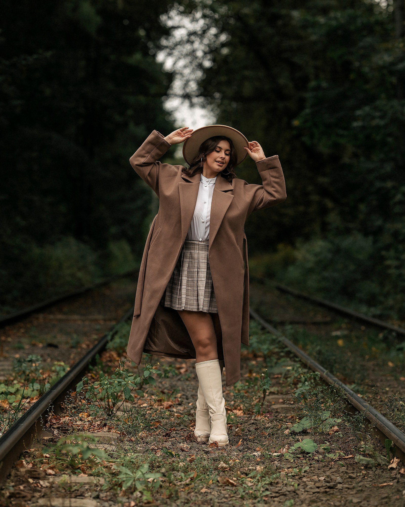 Манящая осенняя история с Ангелиной. Женский и семейный фотограф в Москве Виктория