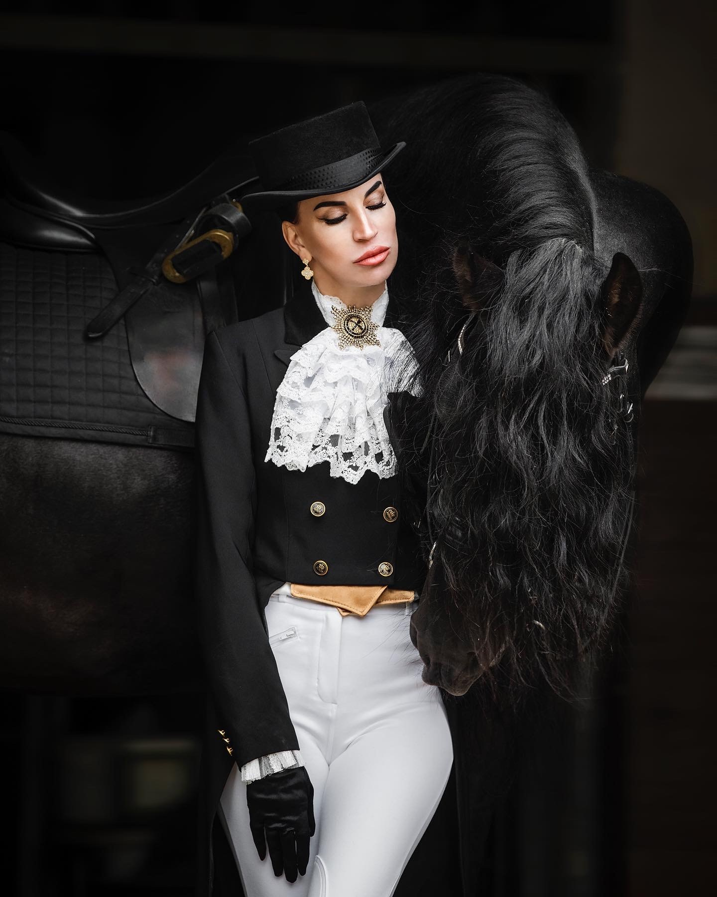 Элитная фотосессия с лошадьми в Москве