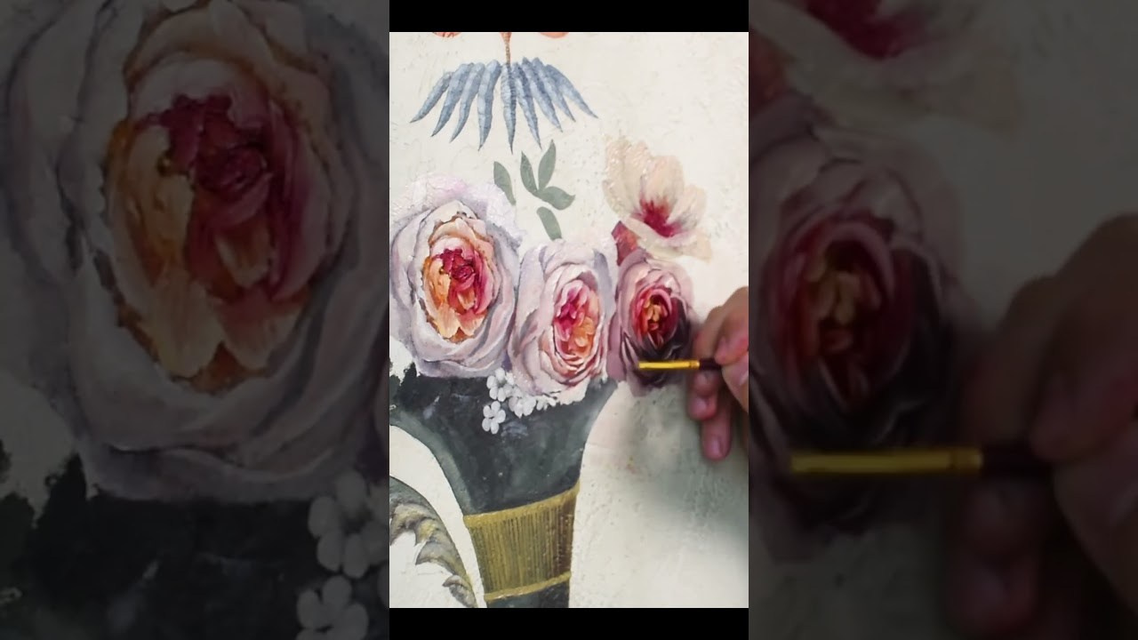 Видео росписи стен