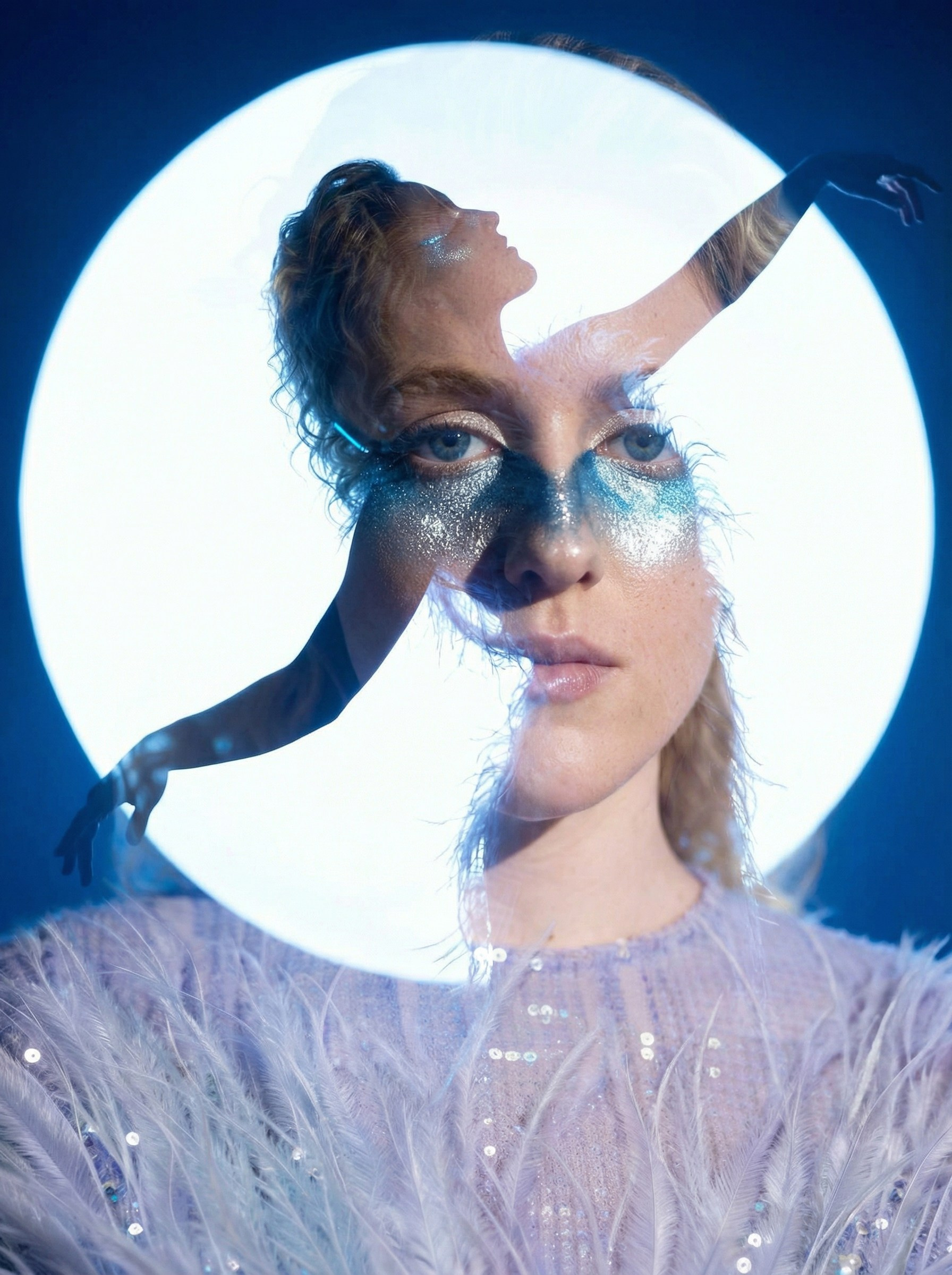 Фиджитал фото, образ вдохновленный модельером Mugler Spring. Свадебный фотограф в Москве Оксана Анциферова, Саратов и Энгельс