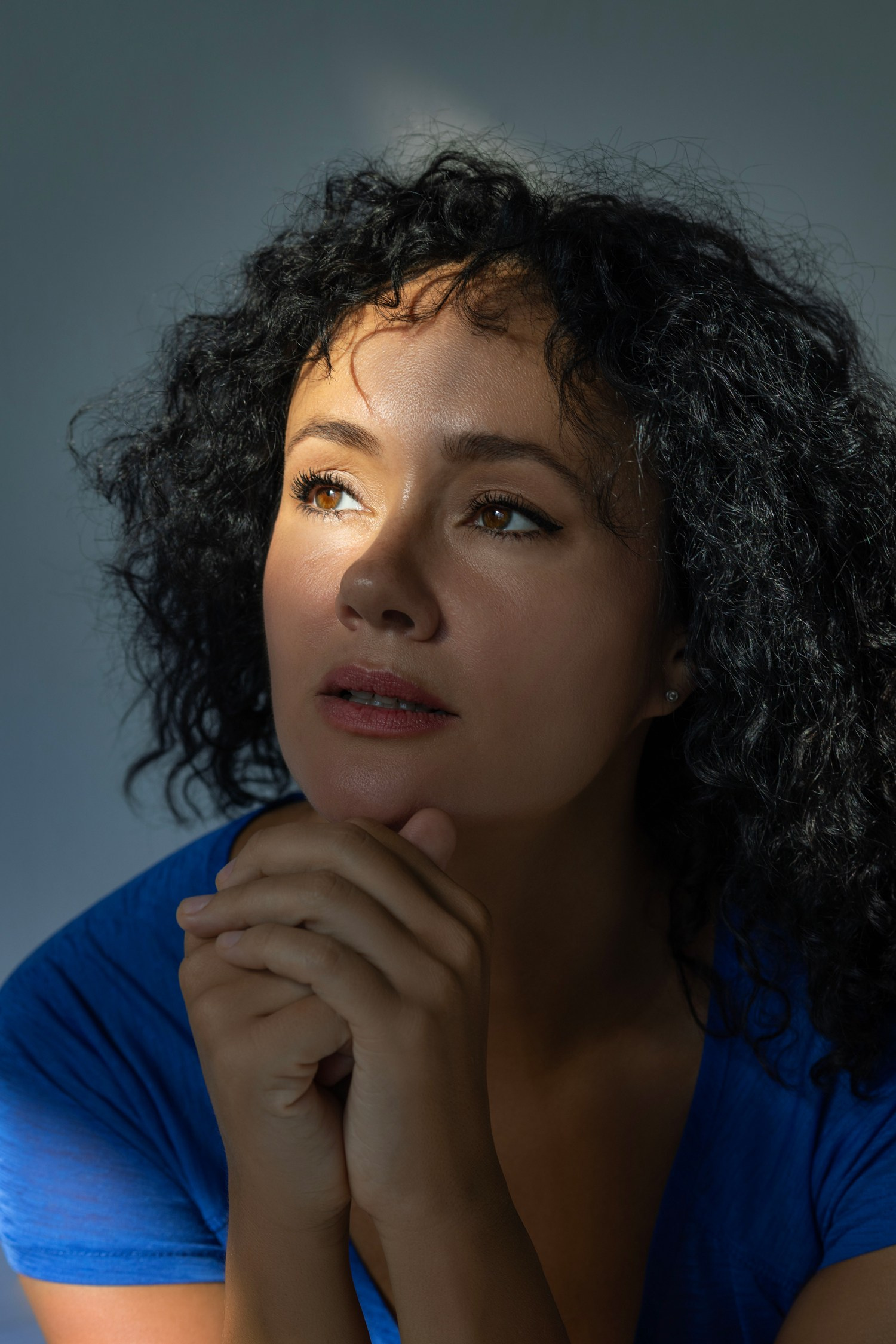 Женский художественный портрет. Портретный фотограф в Москве, Оксана Серегина