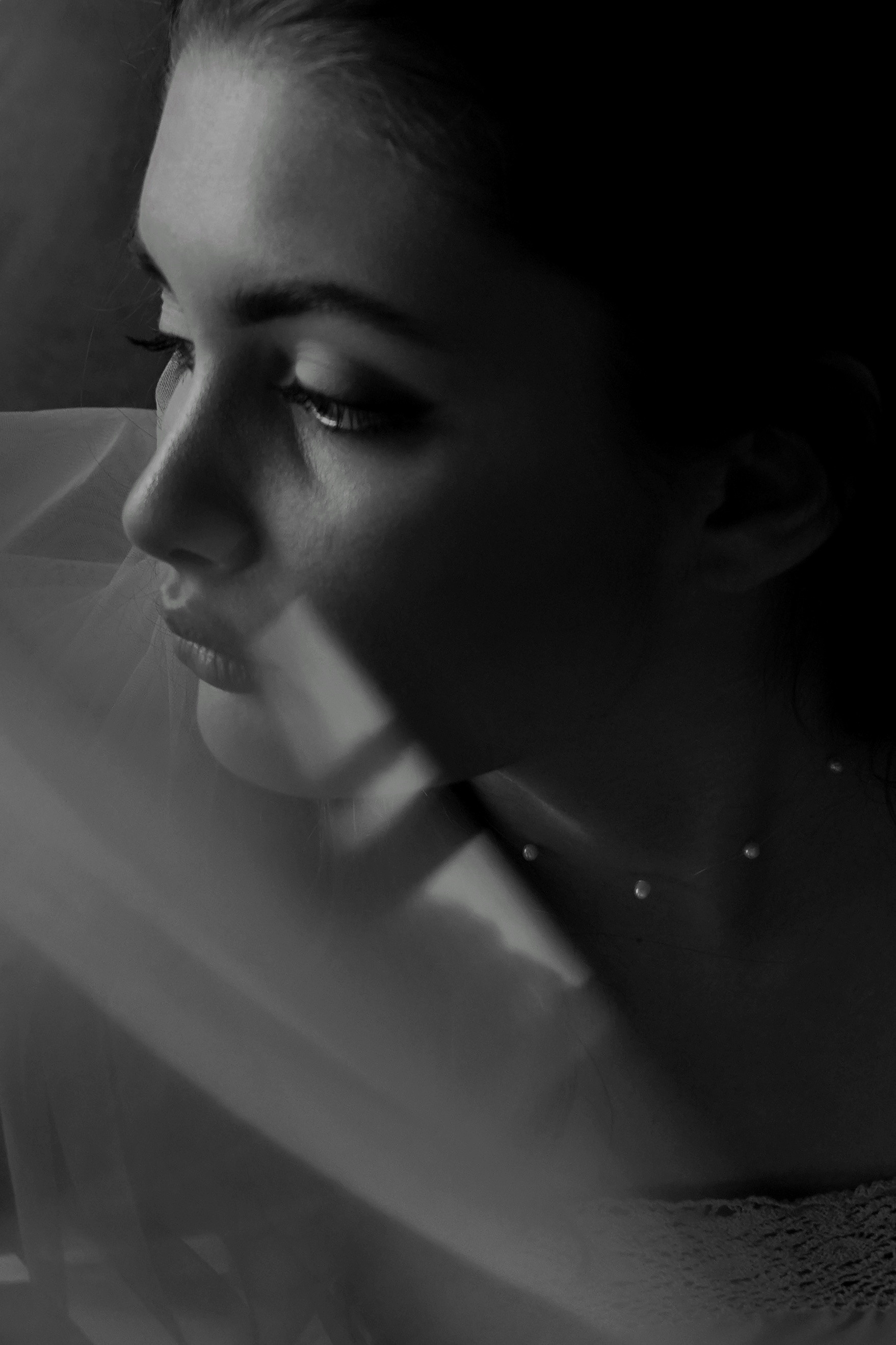 Женский портрет ЧБ. Фотограф в Сочи Марина Барс