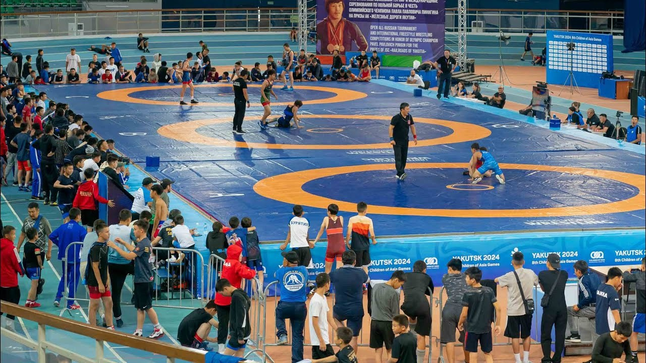 Соревнования по вольной борьбе в честь П. П. Пинигина. Студия «Мой Спорт!» — все о спорте в Якутии