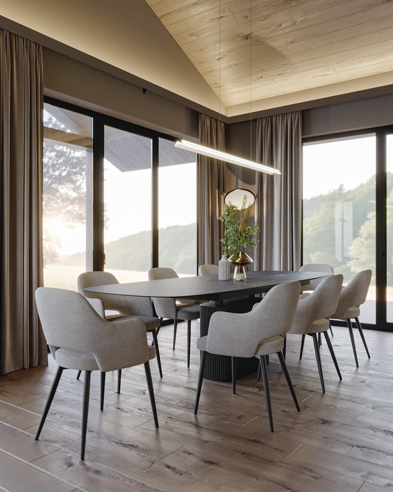 Проект ATRU. Дизайн интерьера в Новосибирске, Мире, Онлайн | Студия дизайна интерьера TWOREZ