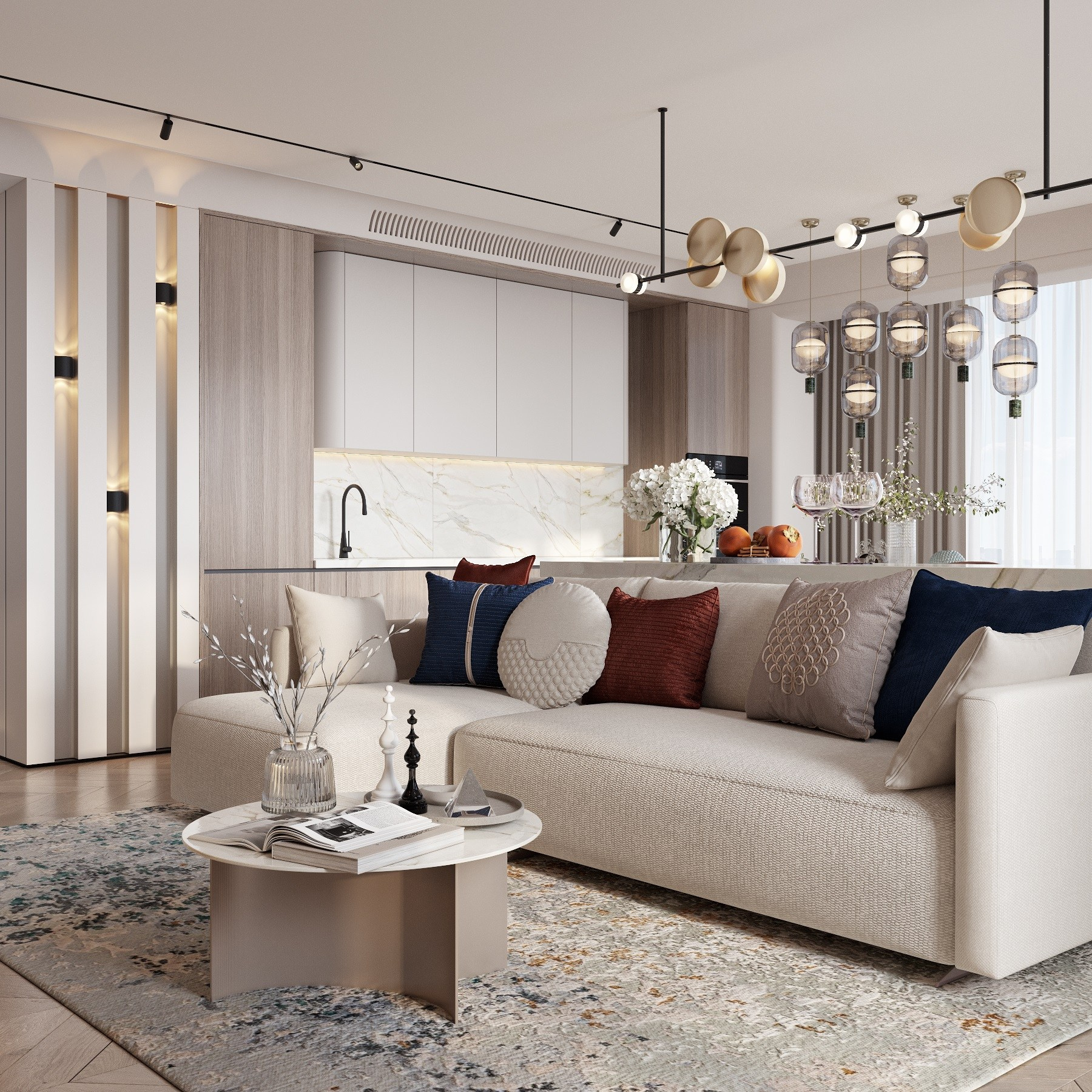 ЖК Скай хаус 4. Дизайн интерьера в Москве