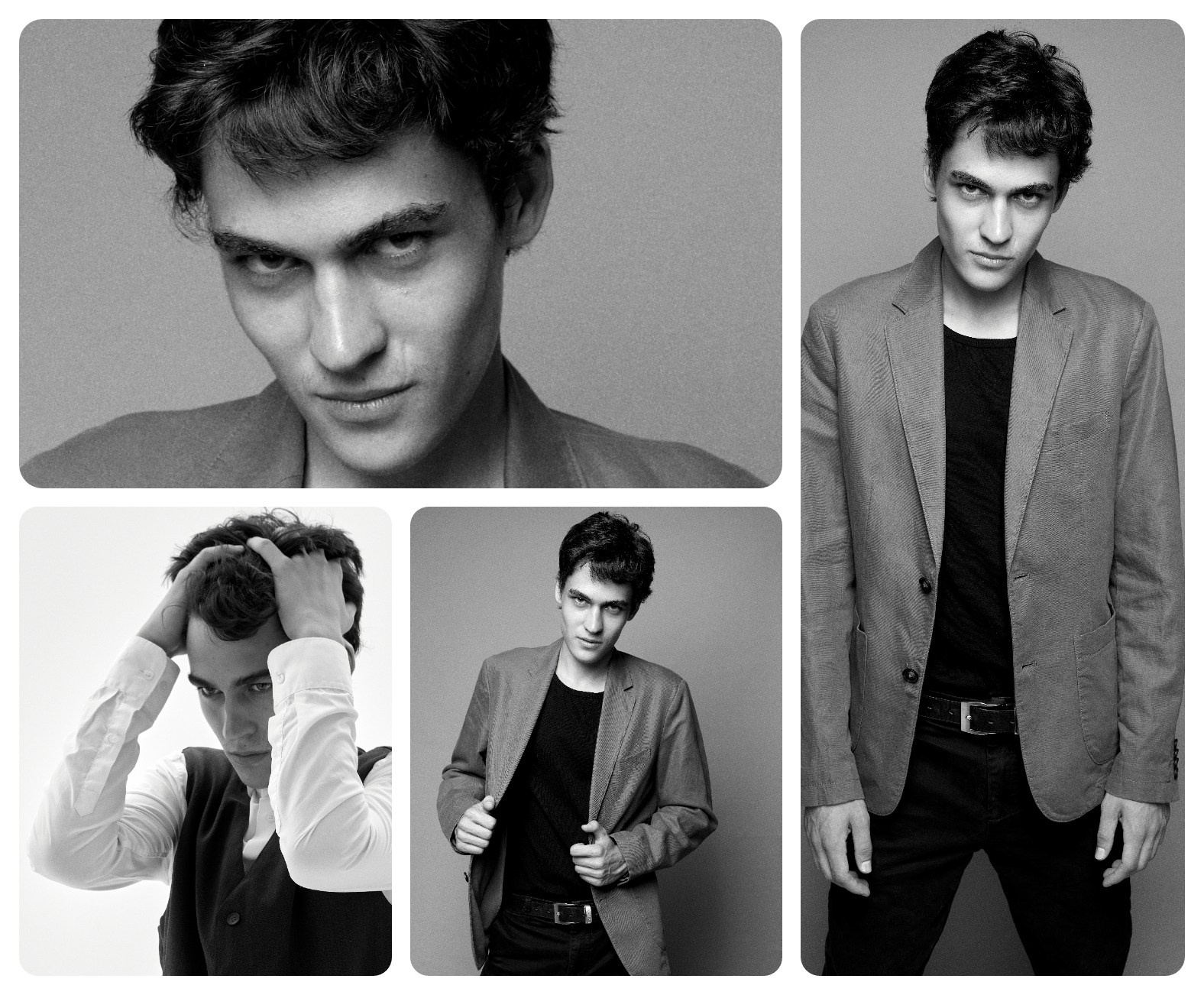 Фотосъемка для модельных и актерских портфолио. Фотограф Полина Завельская