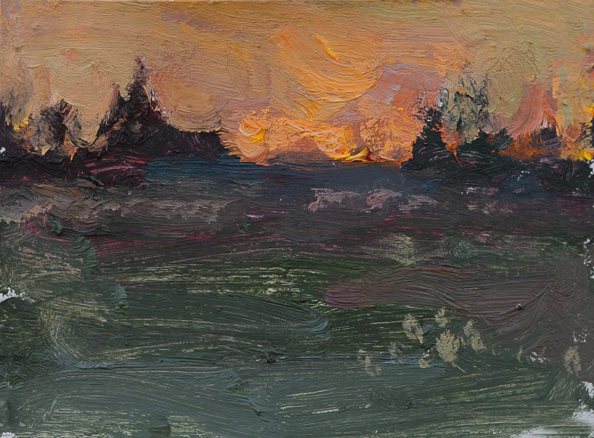 Закатное небо