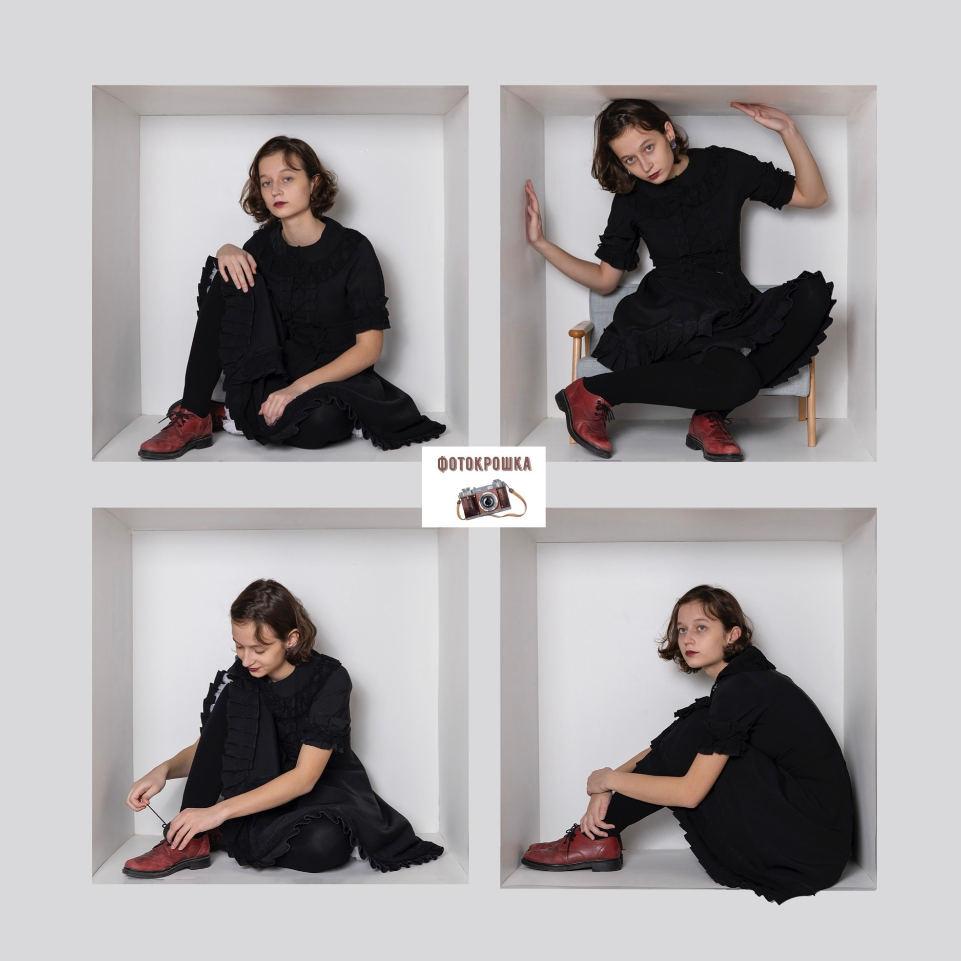 Фотосессия в кубе (fun box). Фотокрошка — детская фотостудия в Новосибирске