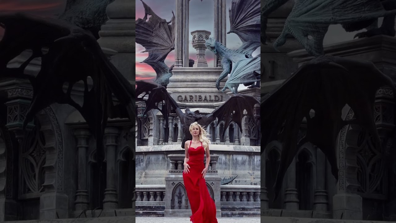 Водопад в Замке Гарибальди. Фотограф Батурин Денис — Фотосессия в Замке Гарибальди