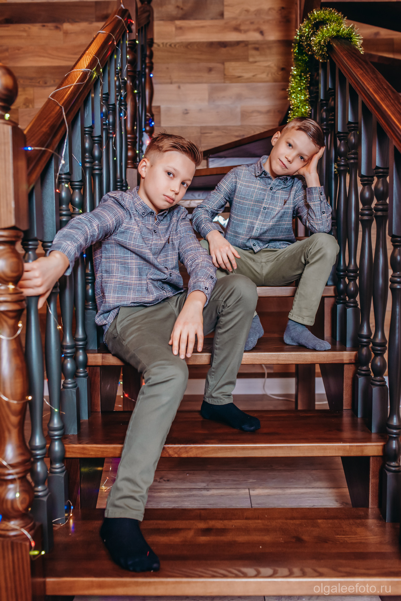 Семейная. Новогодняя. Ольга Ли свадебный семейный фотограф Иркутск