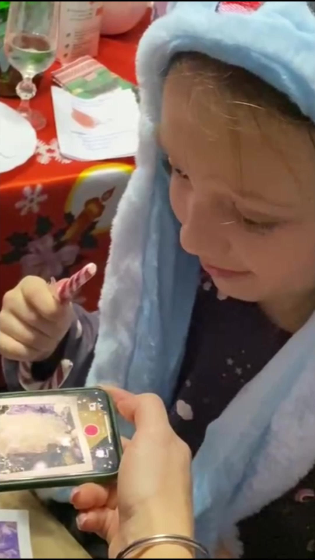 Оживающая открытка от Деда Мороза