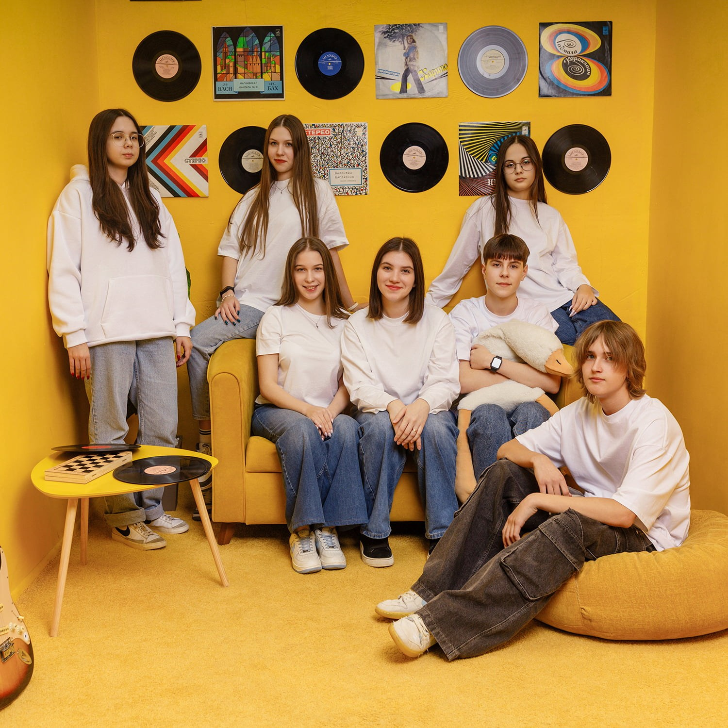 Осенняя фотосессия для выпускного альбома 11а класса 8 гимназии. СИГМА | Студия выпускных альбомов Красноярск