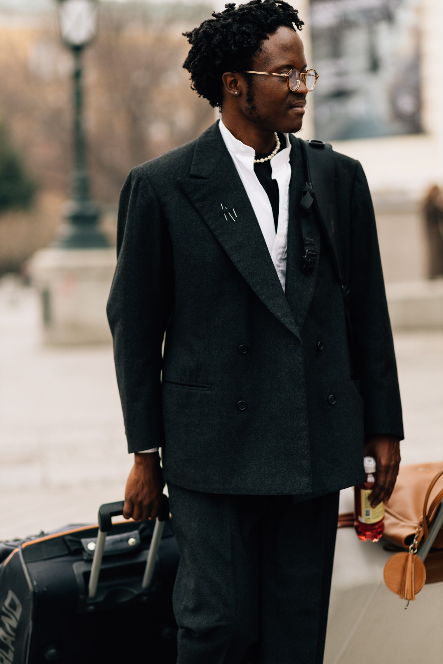 Moscow Fashion Week Streetstyle Day 1. Shami Pezhonov Photography