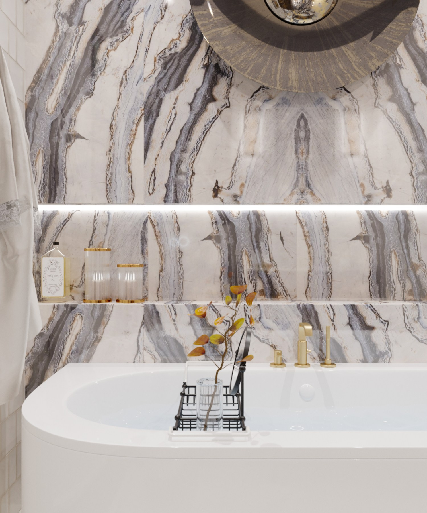 Ванная комната классика