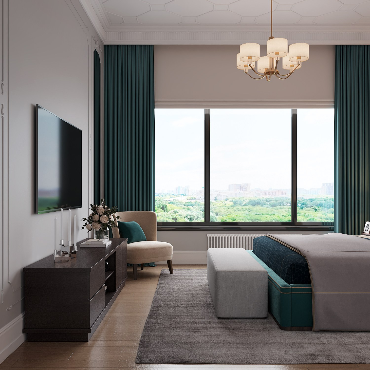 ЖК Река. Дизайн интерьера в Москве