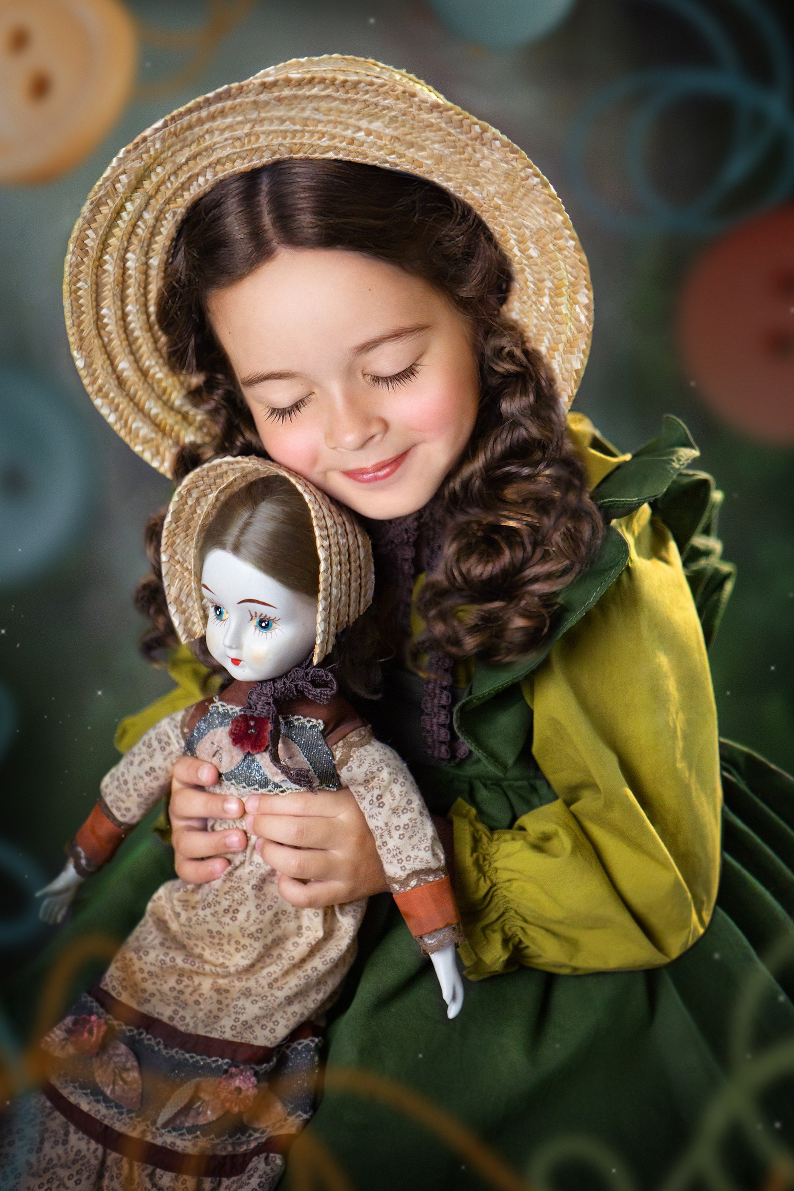 «Маленькая швея». Анфиса. Детский и ньюборн фотограф в Санкт-Петербурге Марина Айдинян