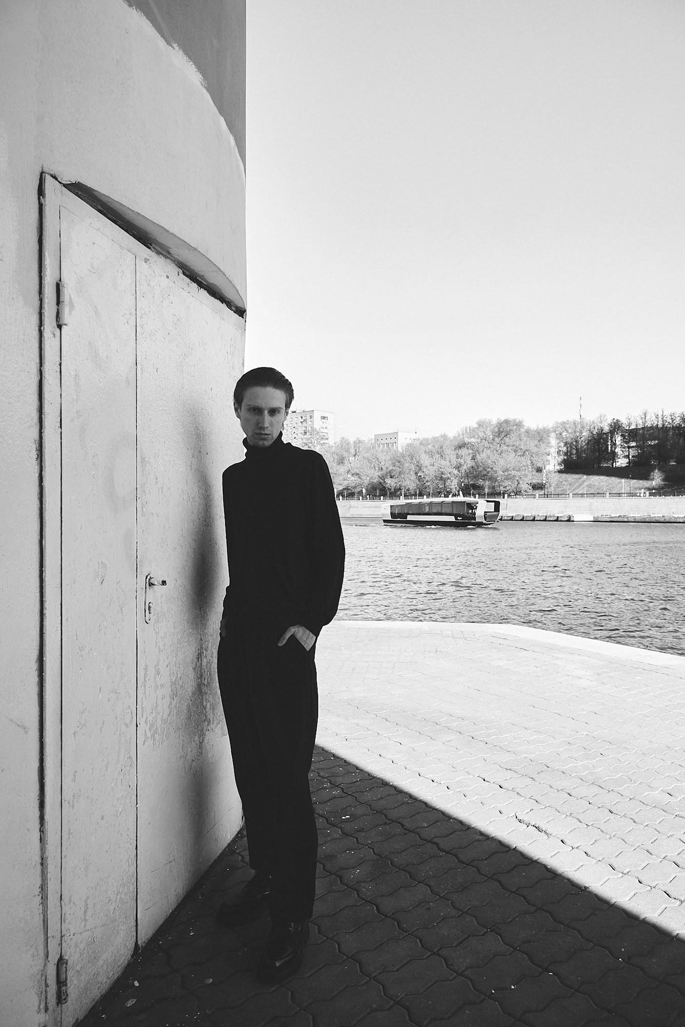 Portrait. Fashion photographer and art director