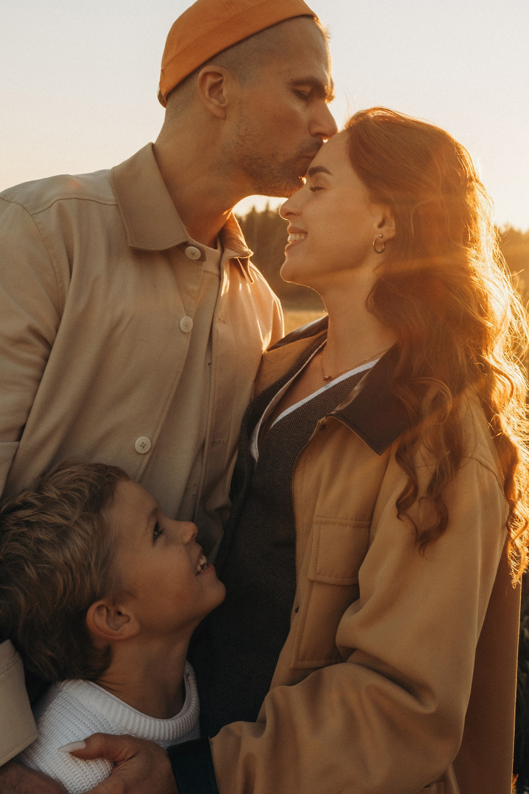 Семейная съёмка в поле