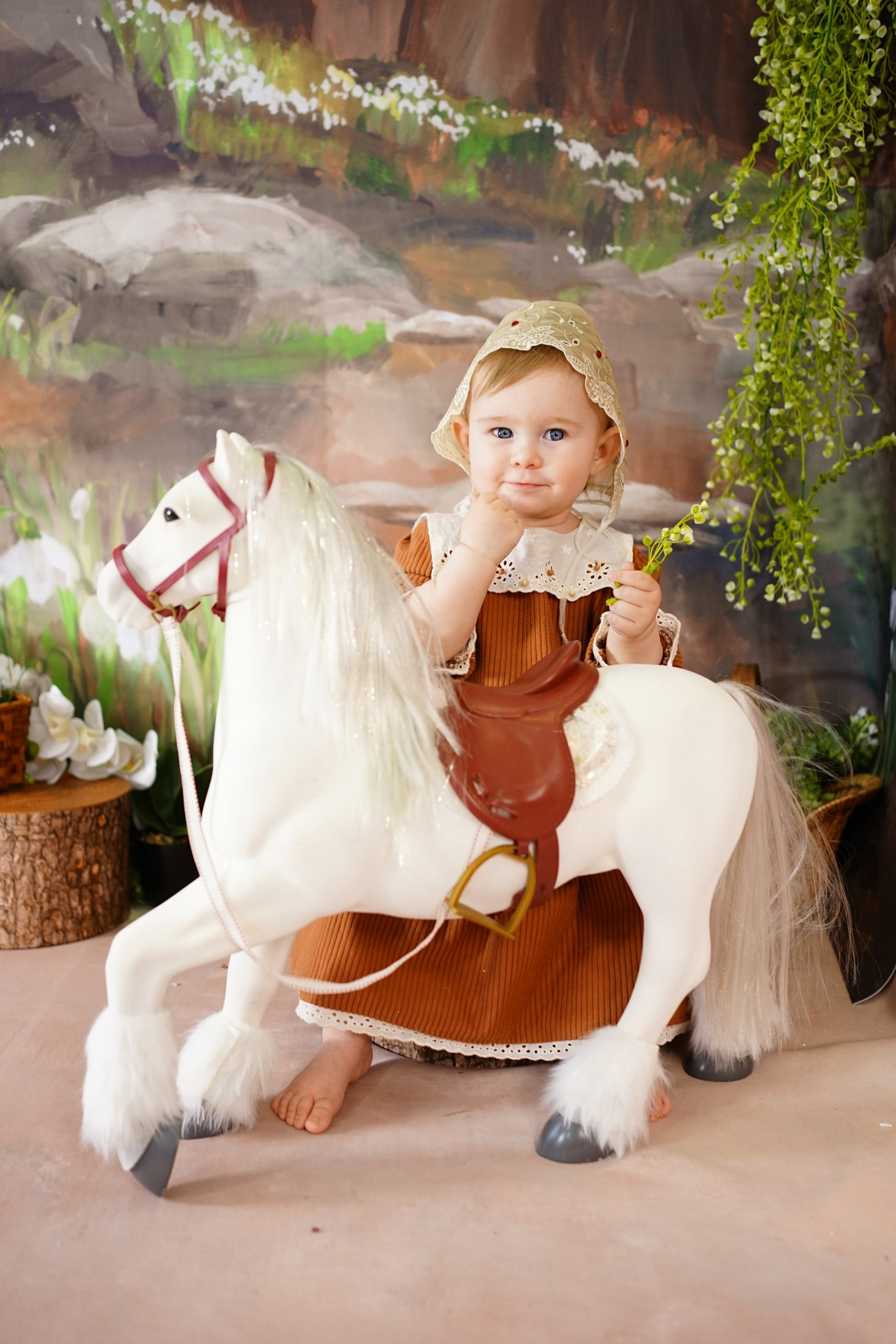 Фотозоны на ХОЛСТЕ. Детская Фотостудия ГОДОВАСИКИ в Санкт-Петербурге фотосесия на годик