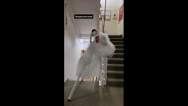 Ходулисты на встречу гостей. Мимы и Ходулисты на встречу гостей. Москва