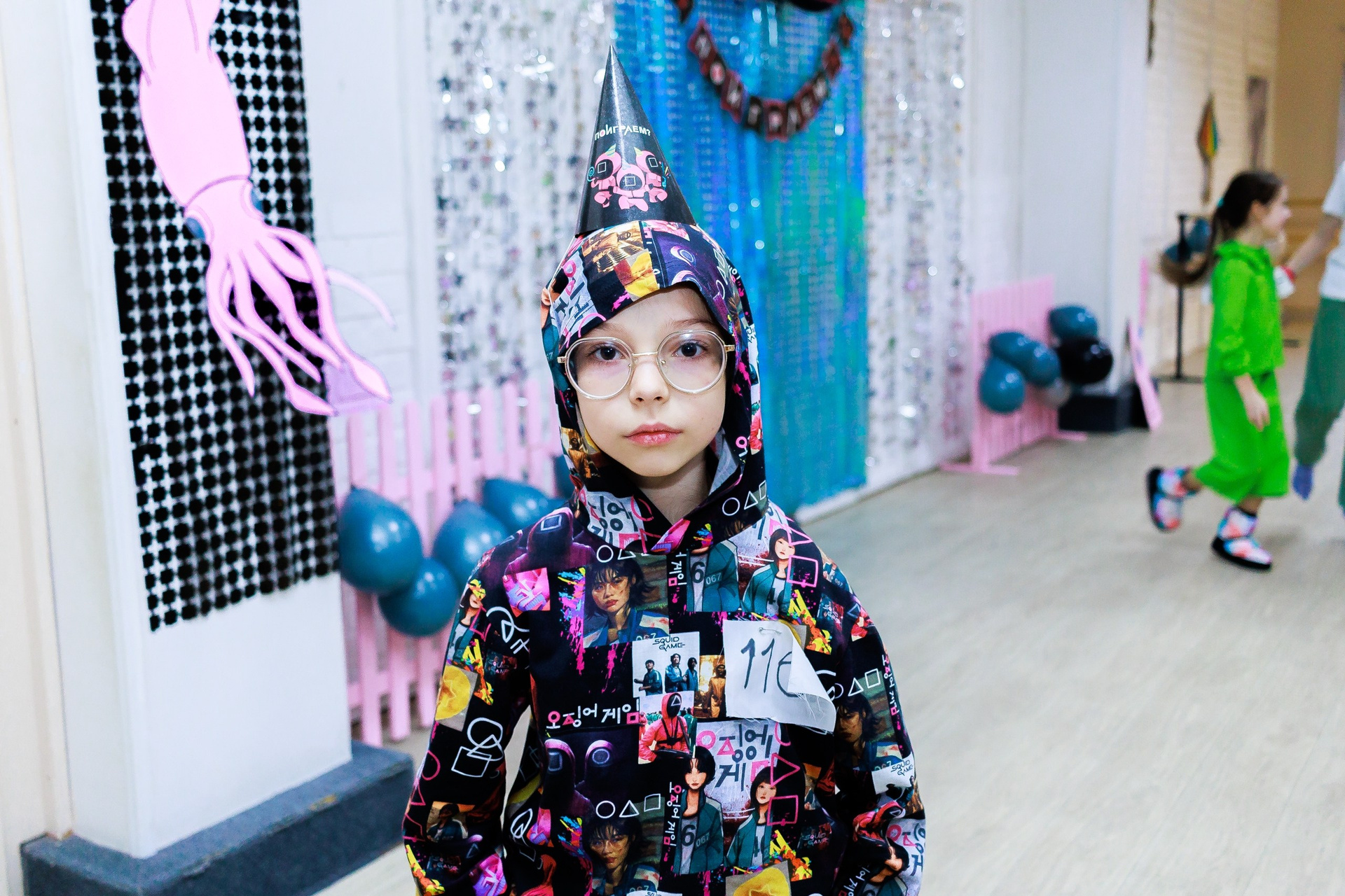 День рождения в стиле Игры в кальмары на 11-летие Майи — Владивосток. Школа для девочек во Владивостоке — Само Совершенство