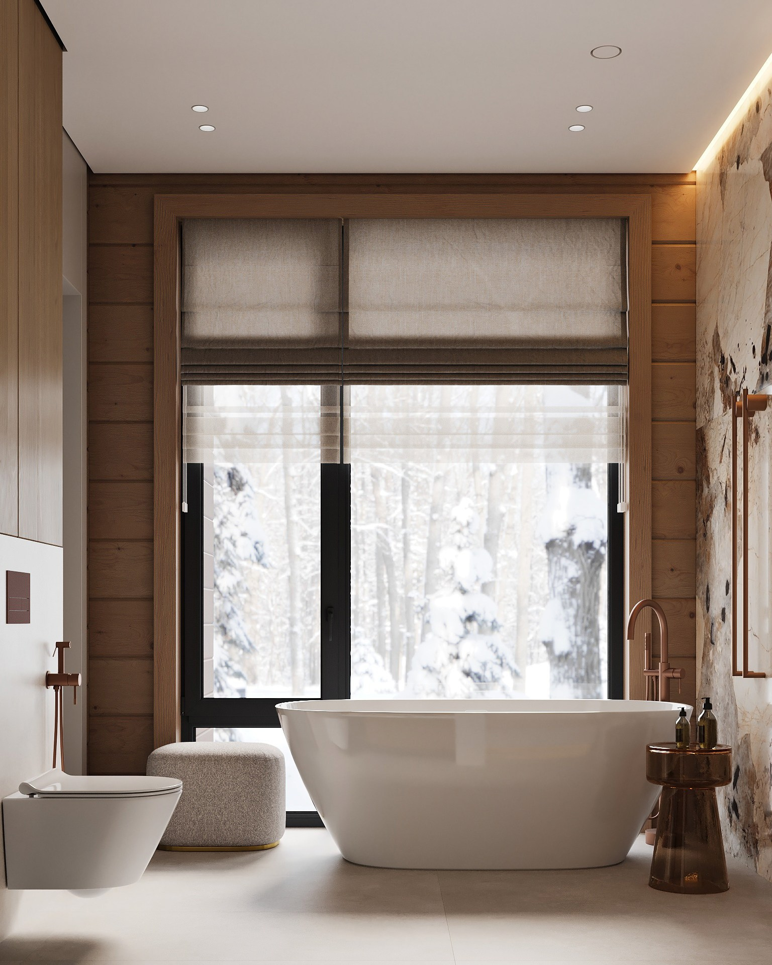 Дом 300 м² в Белоострове Ленинградской области. Push-design.ru