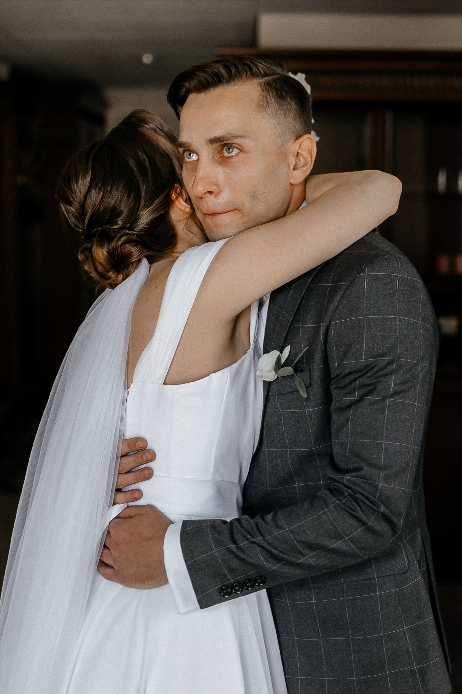 Первые эмоции жениха при встрече с невестой