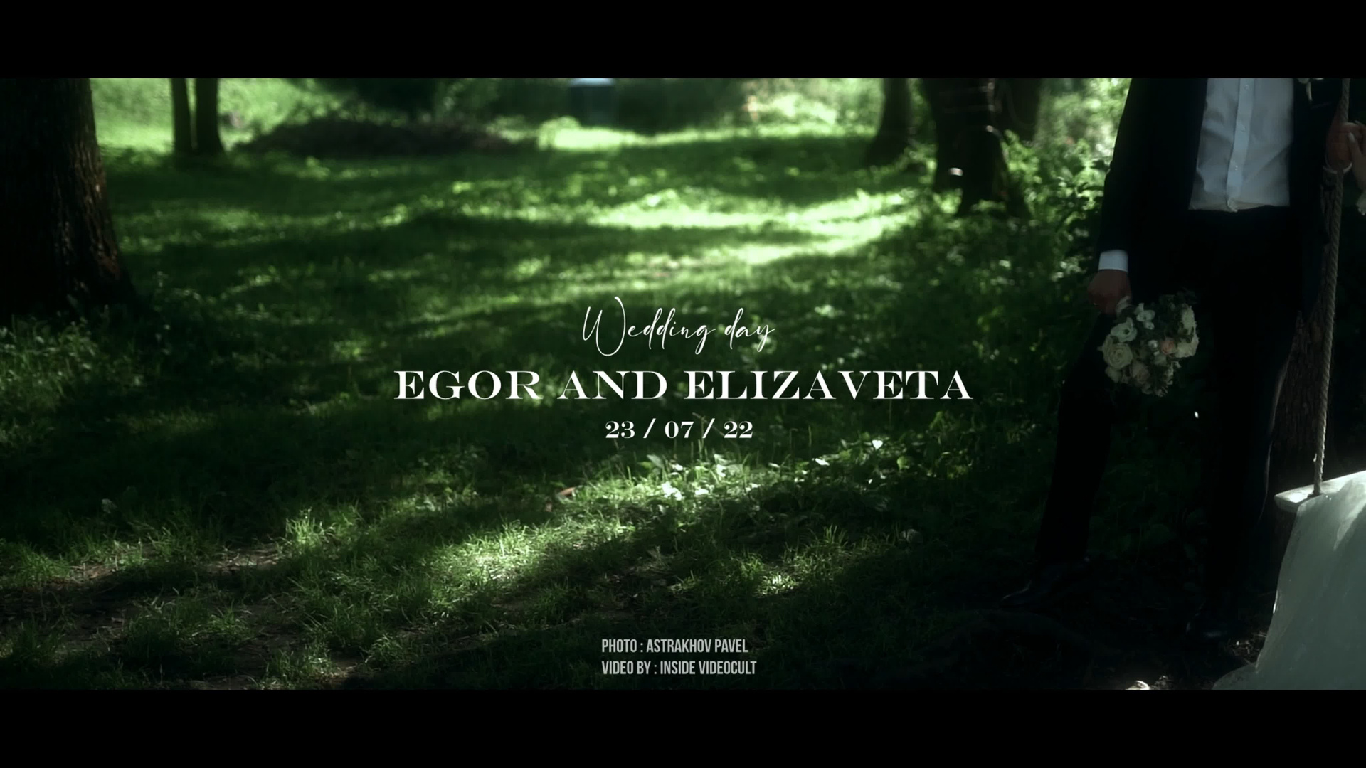 WEDDING. «InSide Media» videomaker Vadim Ermakov