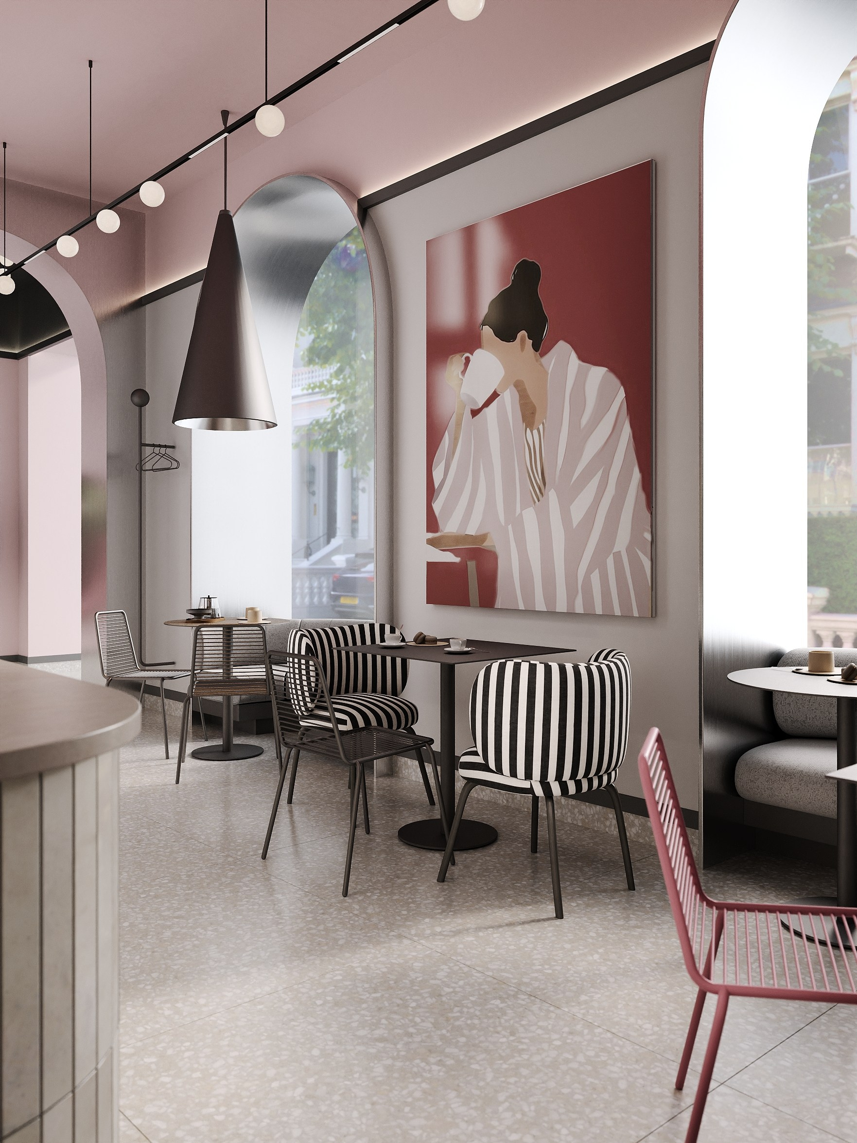 Визуализация интерьера Corsa Render