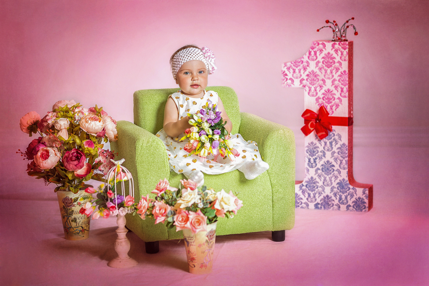 1 годик девочки