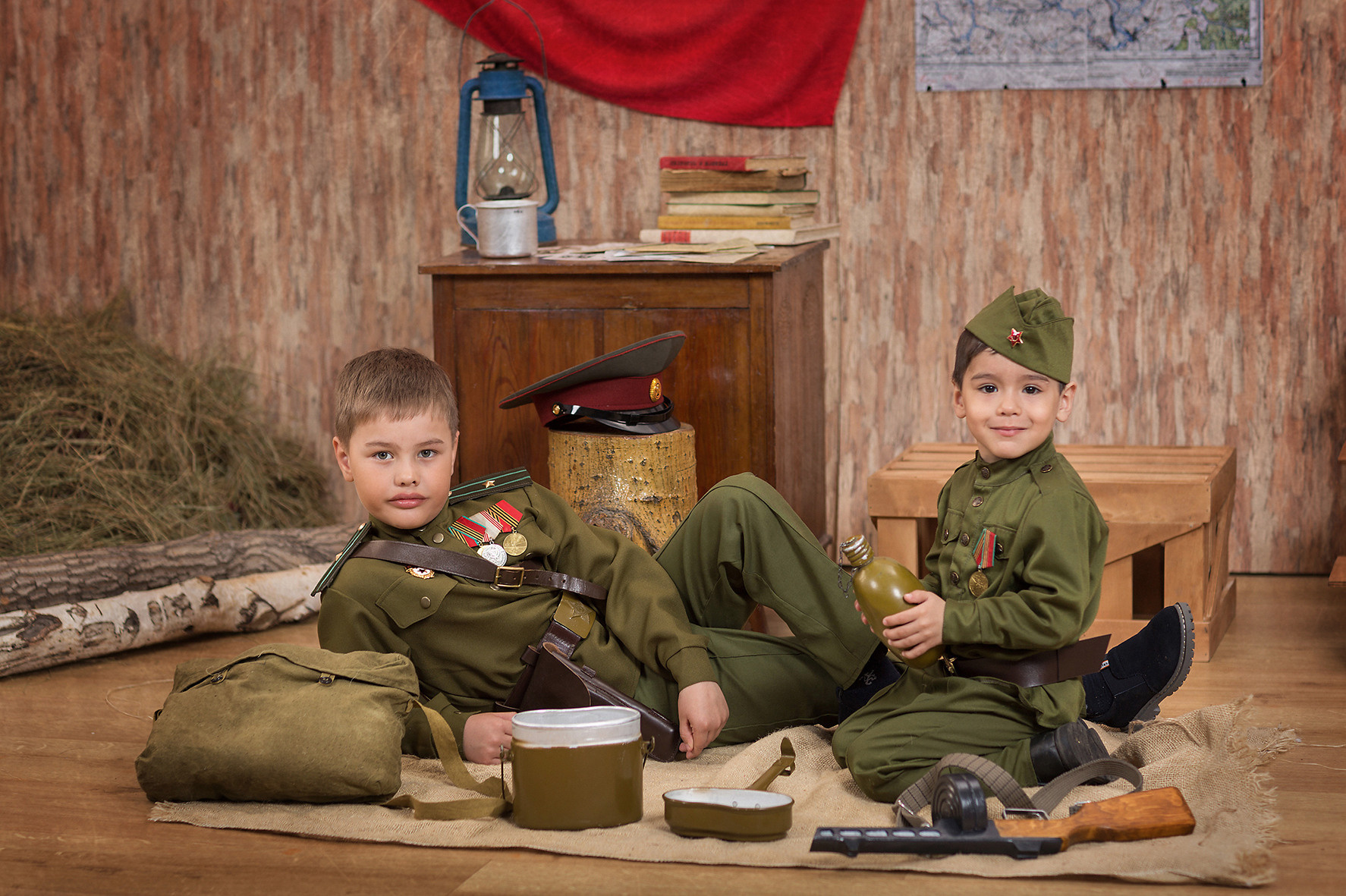 Детская фотосессия в студии