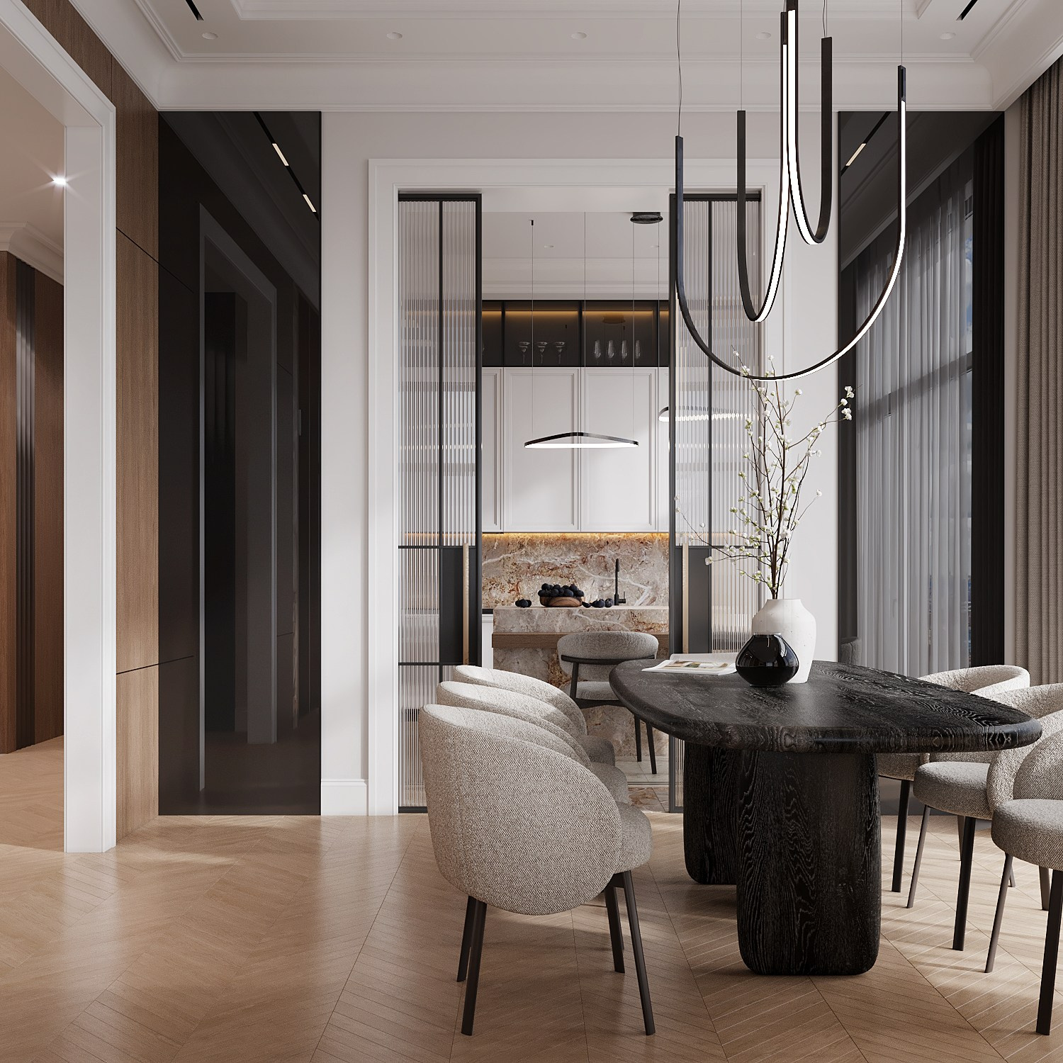 ЖК Река 2. Дизайн интерьера в Москве