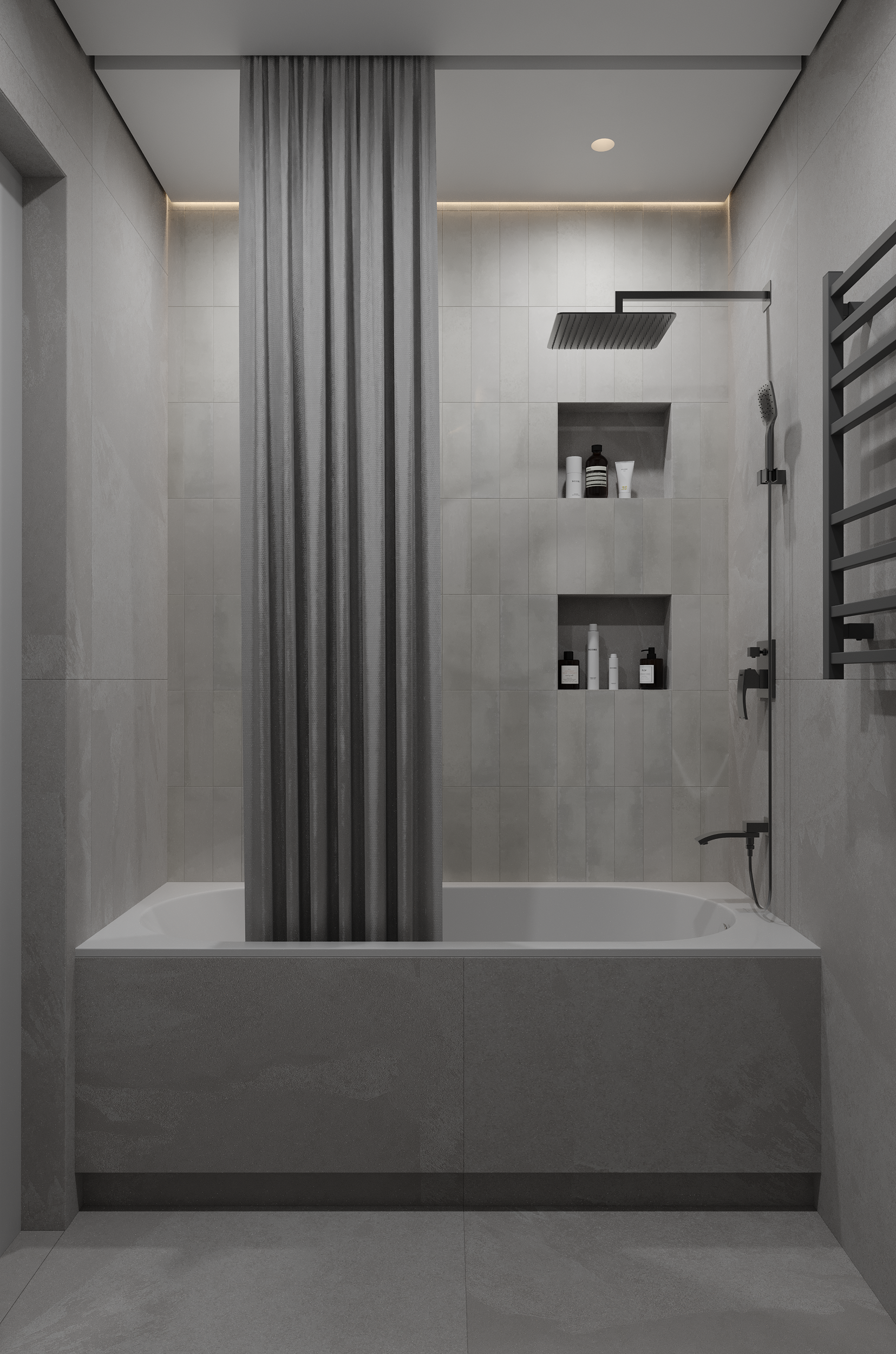 Muted Elegance Apartment. Dissirra — интерьерные 3D-визуализации. Фотореалистичные рендеры для дизайнеров и студий