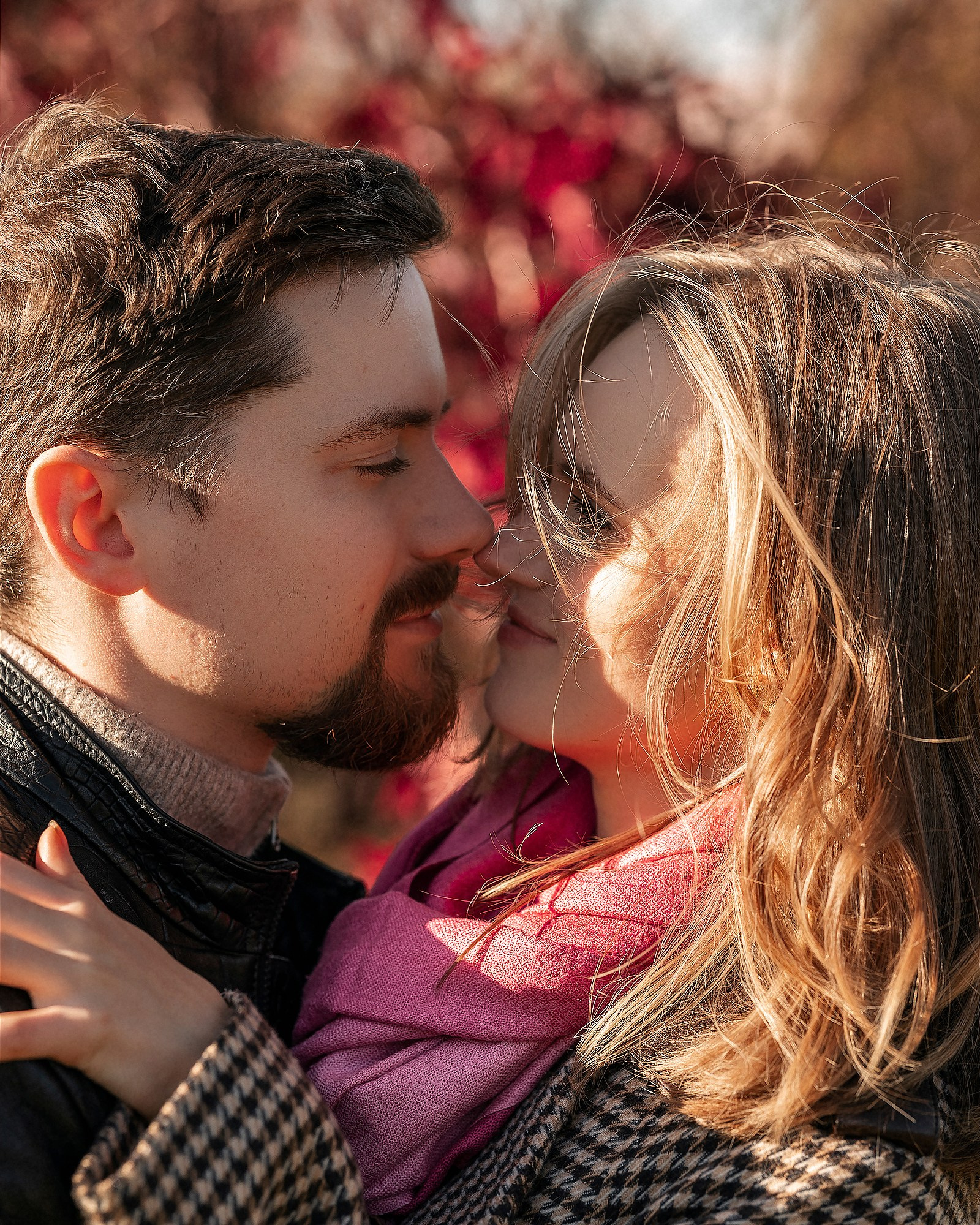 Друзья наши меньшие в осенней лавстори. Женский и семейный фотограф в Москве Виктория