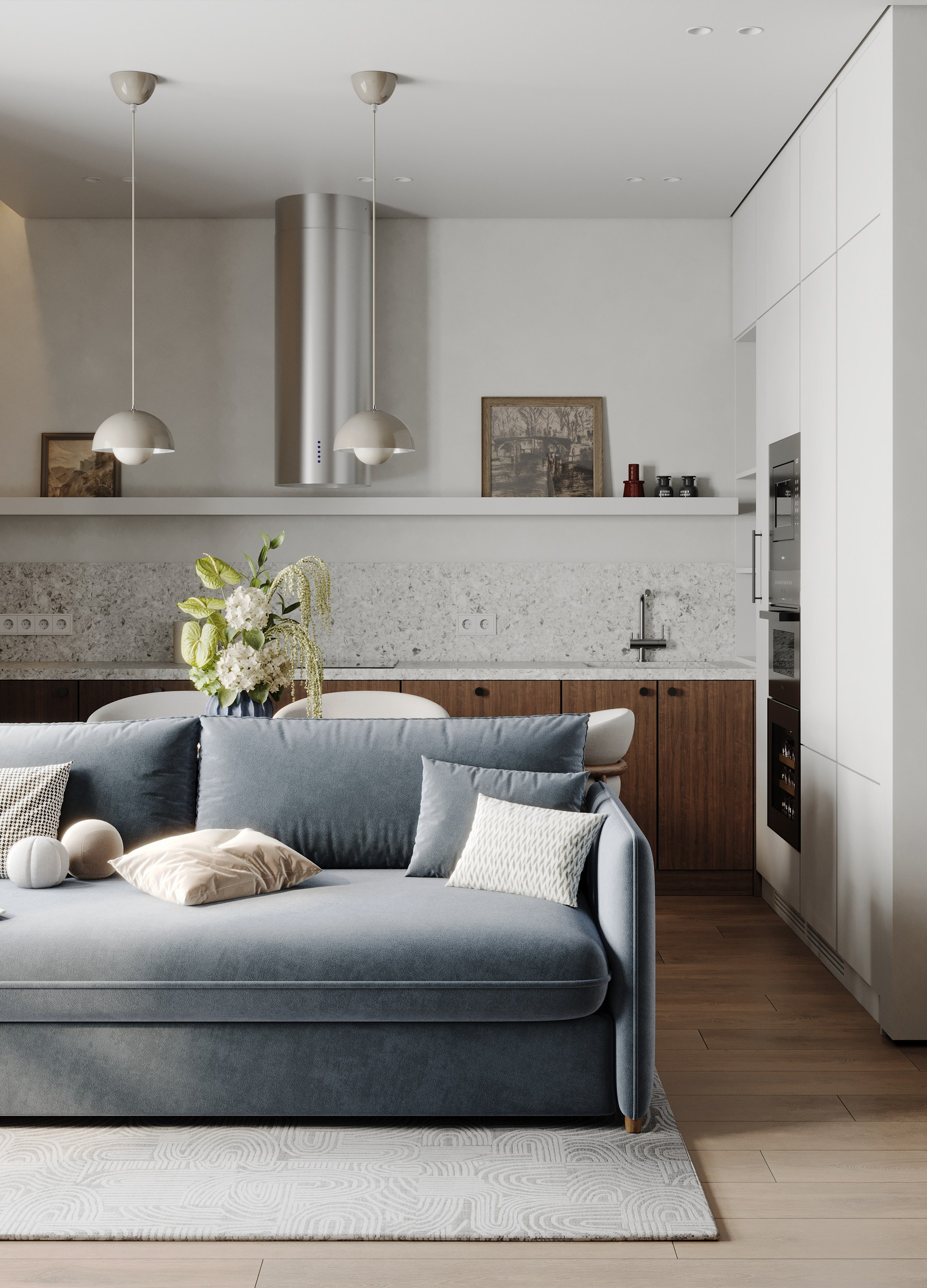 ЖК Московский | Алёна Тютенкова. 3D визуализатор Екатерина Минакова