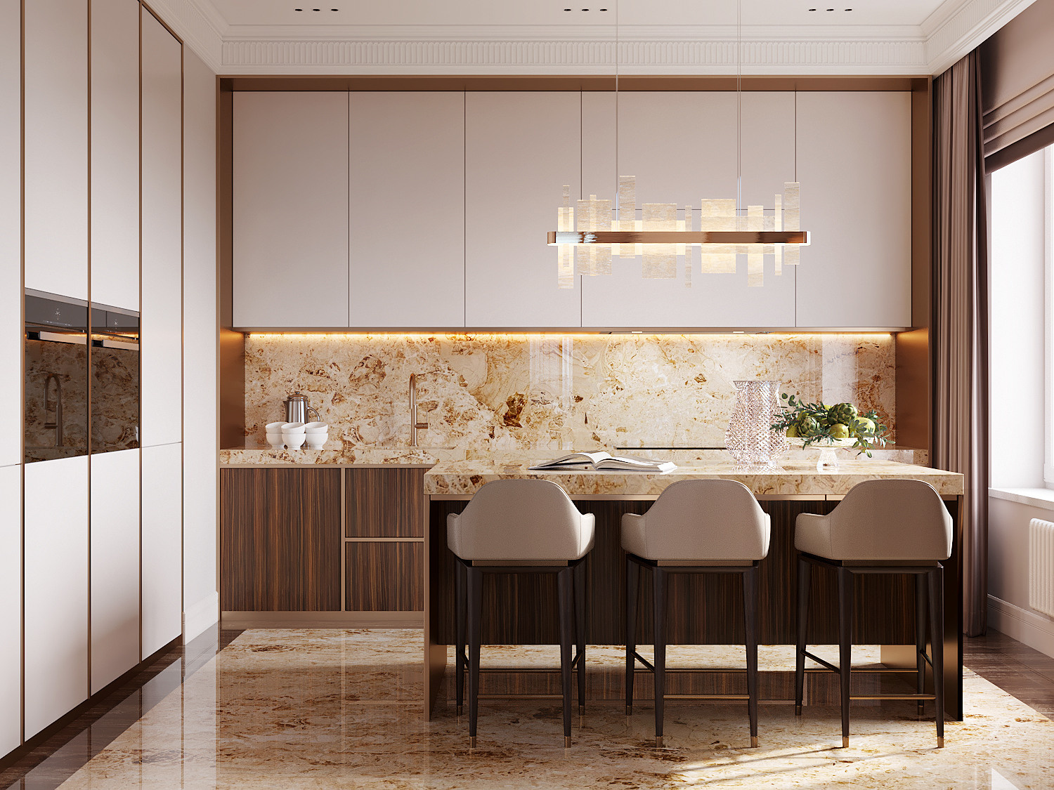 ЖК Долина Сетунь 1. Дизайн интерьера в Москве