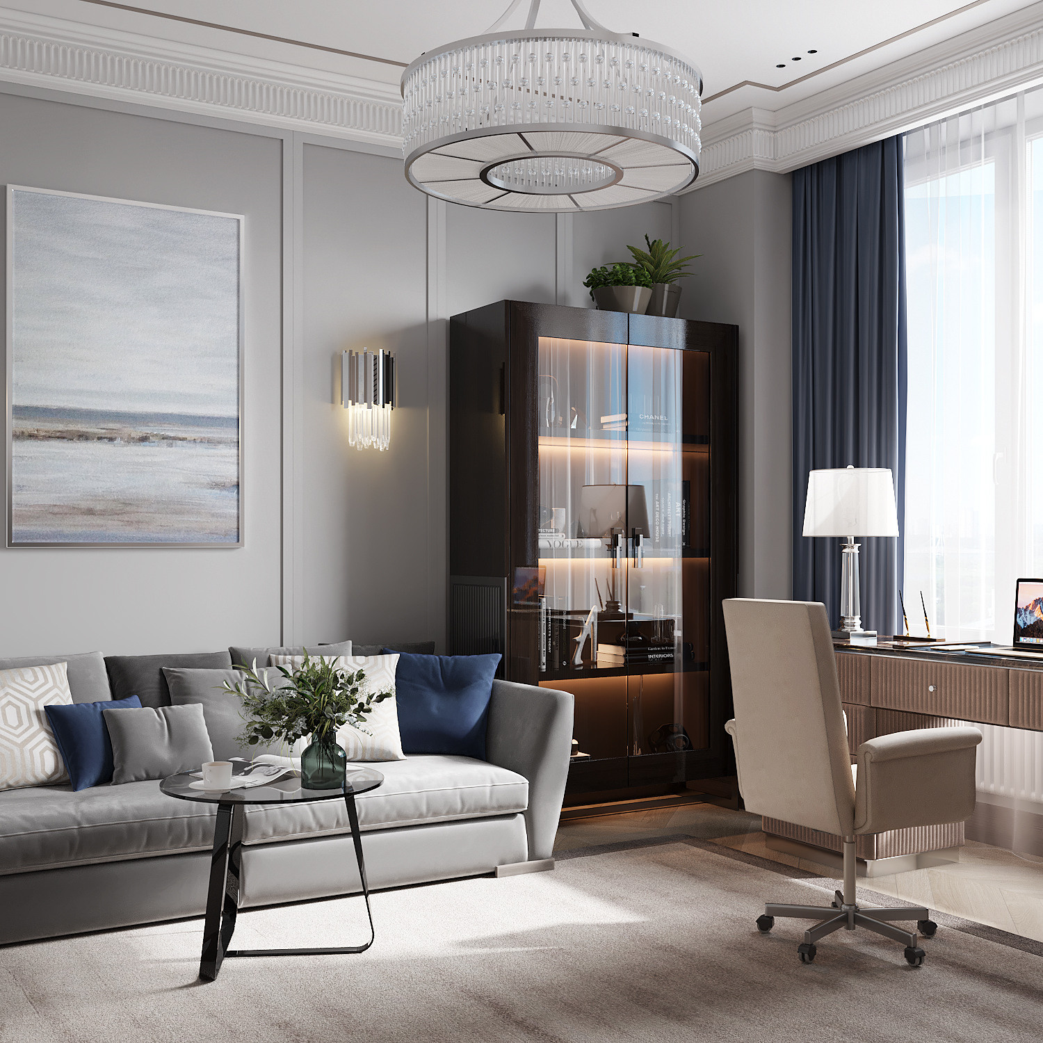 ЖК Долина Сетунь 1. Дизайн интерьера в Москве