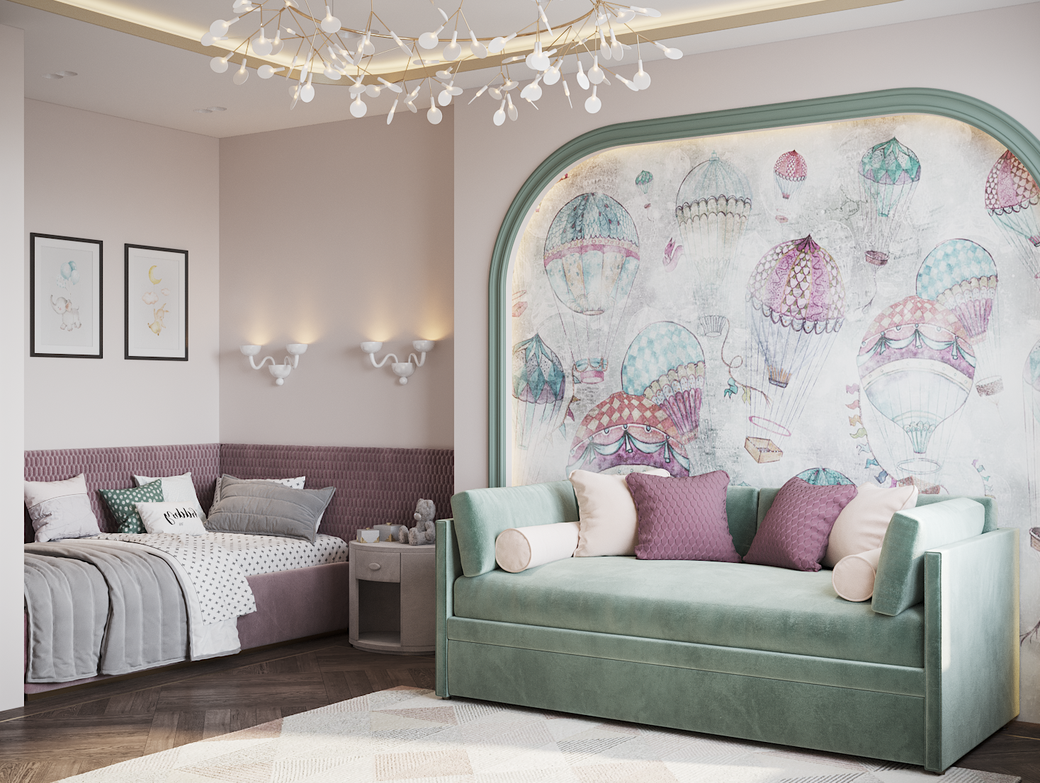 ЖК Долина Сетунь 2. Дизайн интерьера в Москве