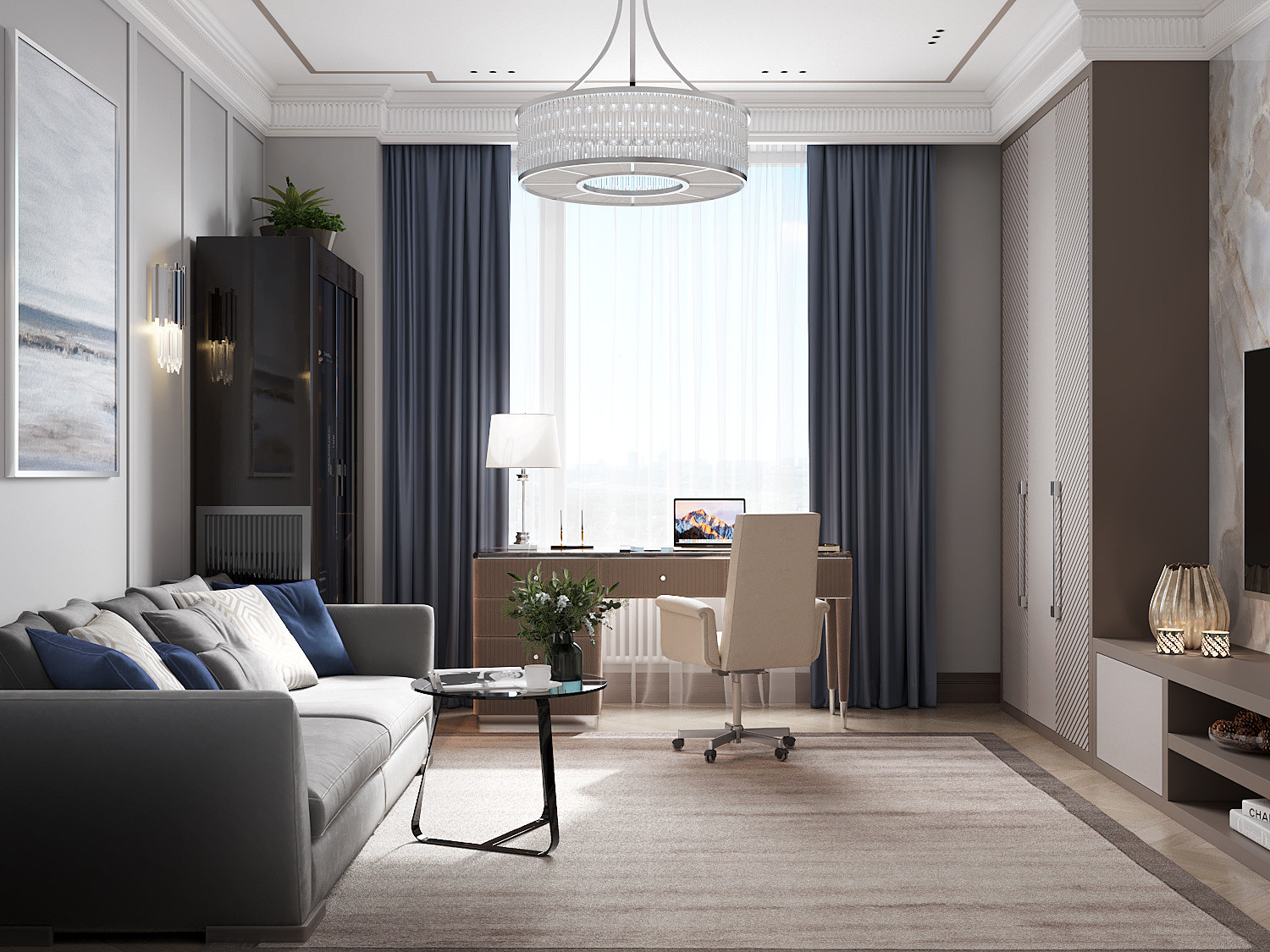 ЖК Долина Сетунь 1. Дизайн интерьера в Москве