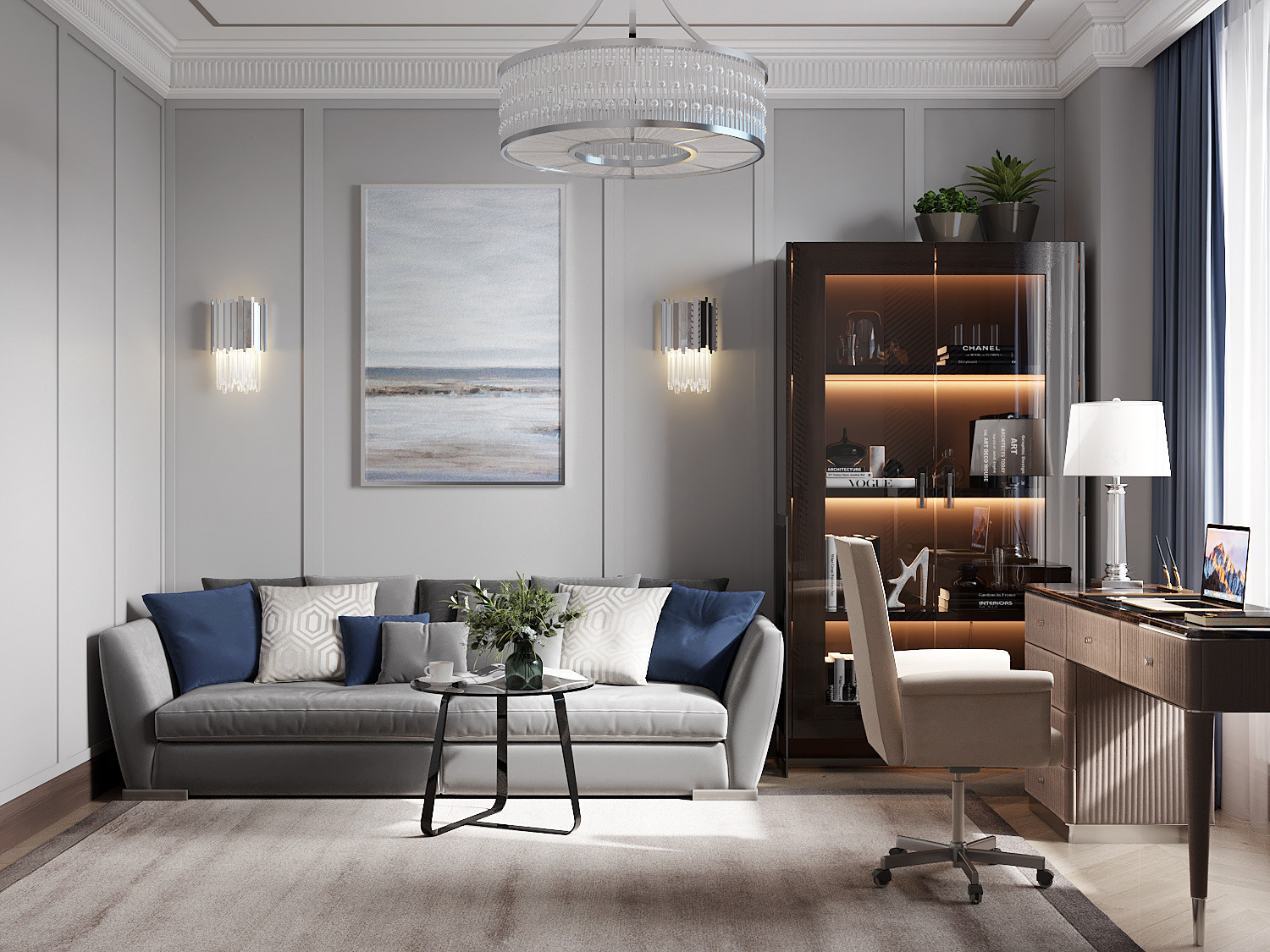 ЖК Долина Сетунь 1. Дизайн интерьера в Москве