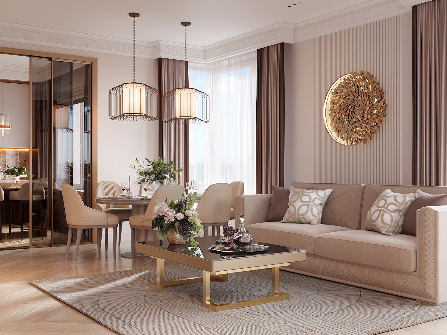 ЖК Долина Сетунь 1. Дизайн интерьера в Москве