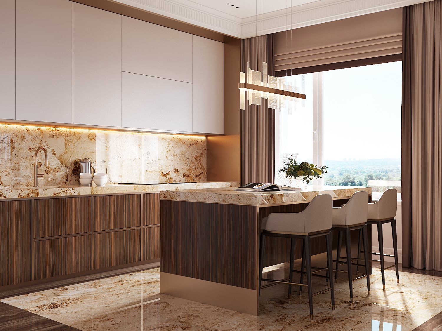 ЖК Долина Сетунь 1. Дизайн интерьера в Москве