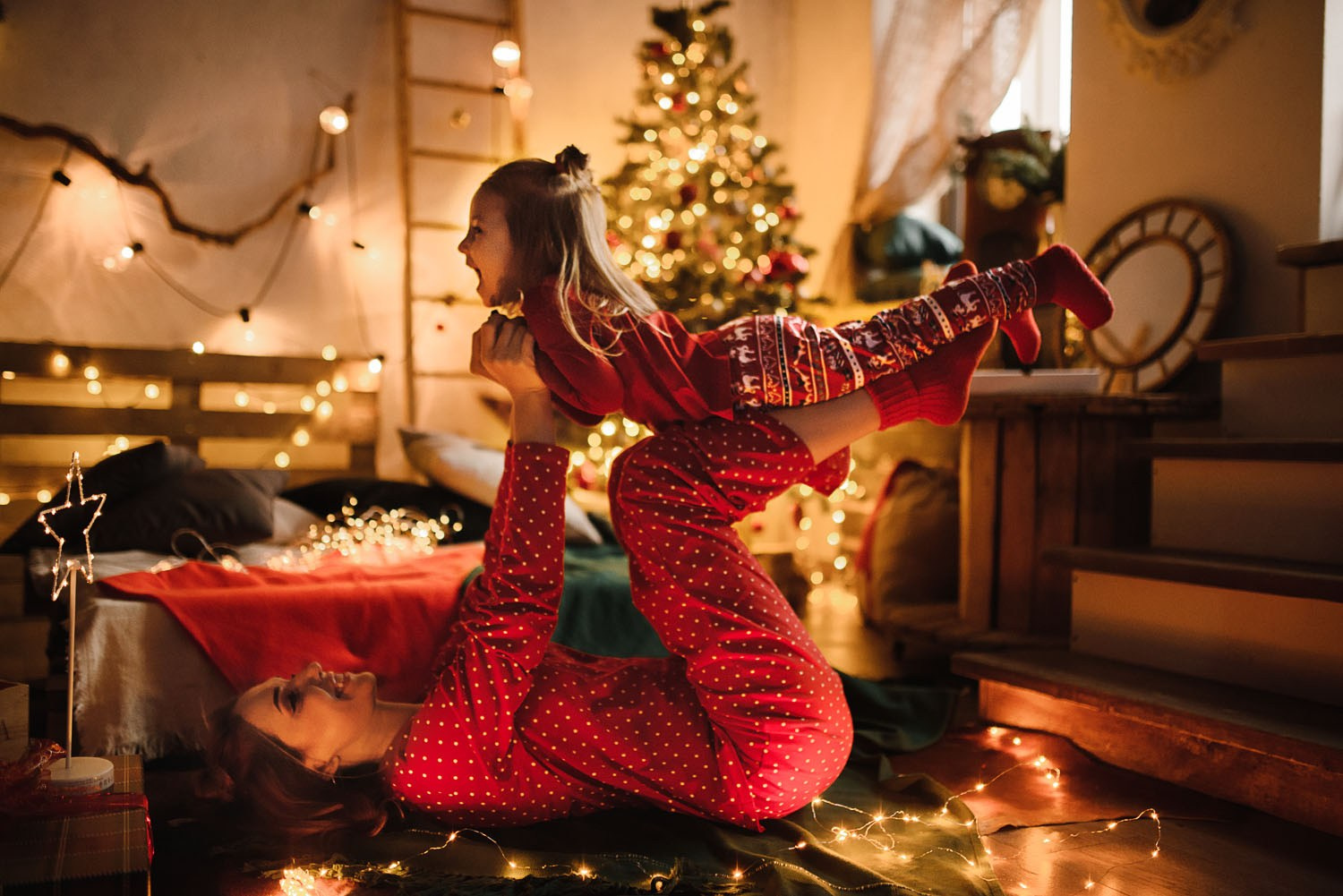 Новогодние образы для фотосессии в студии. Фотограф Свердловск